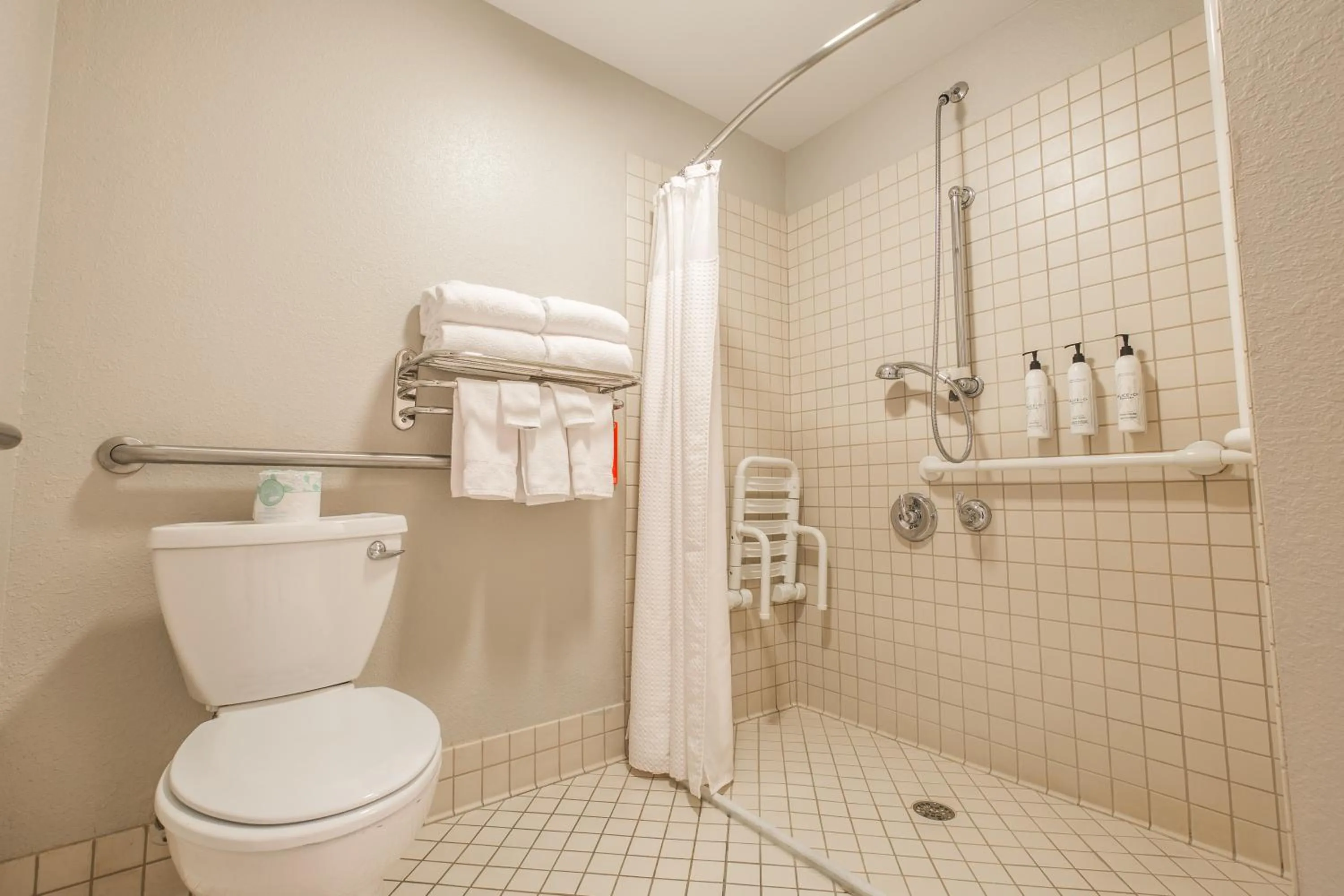 Shower in TownePlace Suites by Marriott Gilford