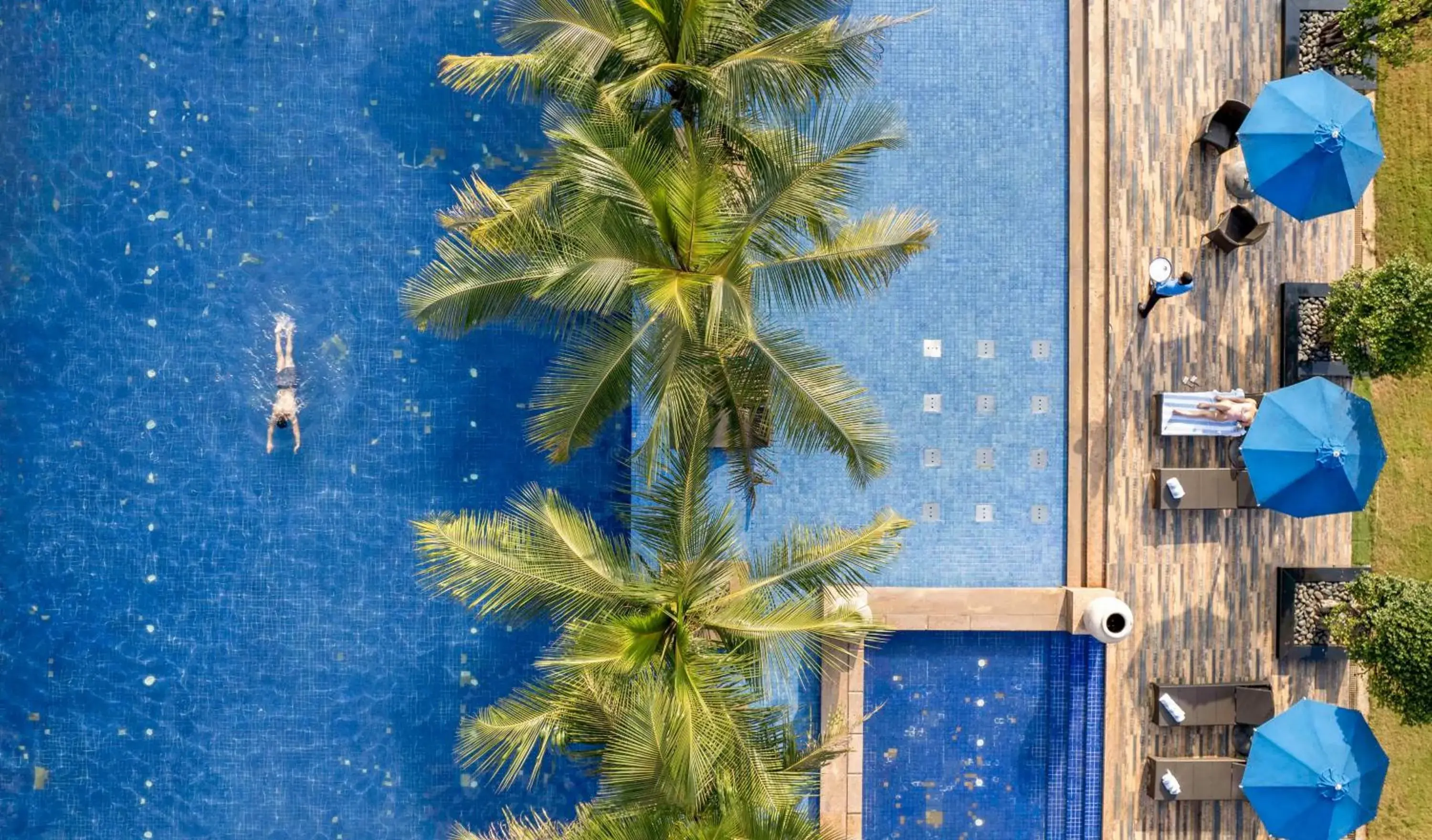 Pool view in Radisson Blu Plaza Resort & Convention Centre Karjat Pool view in Radisson Blu Plaza Resort & Convention Centre Karjat