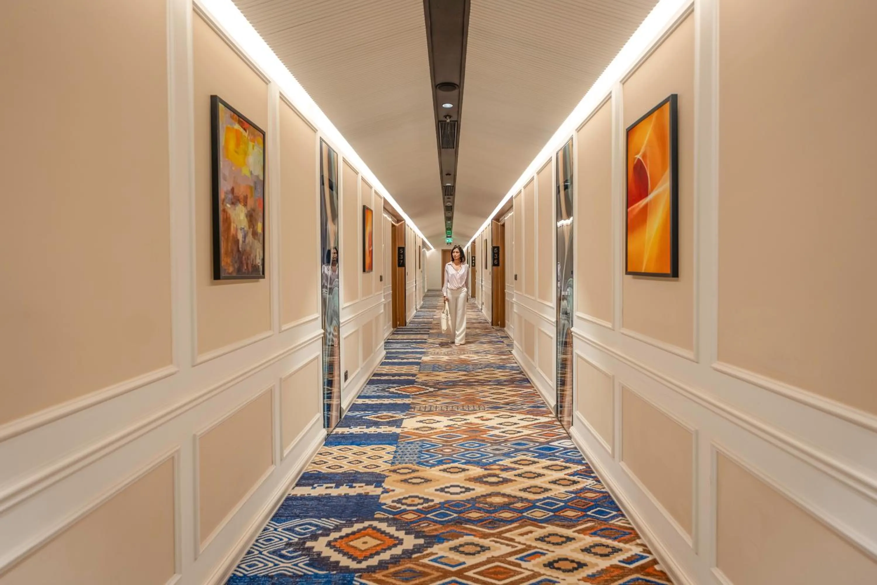 Decorative detail in Radisson Blu Plaza Resort & Convention Centre Karjat