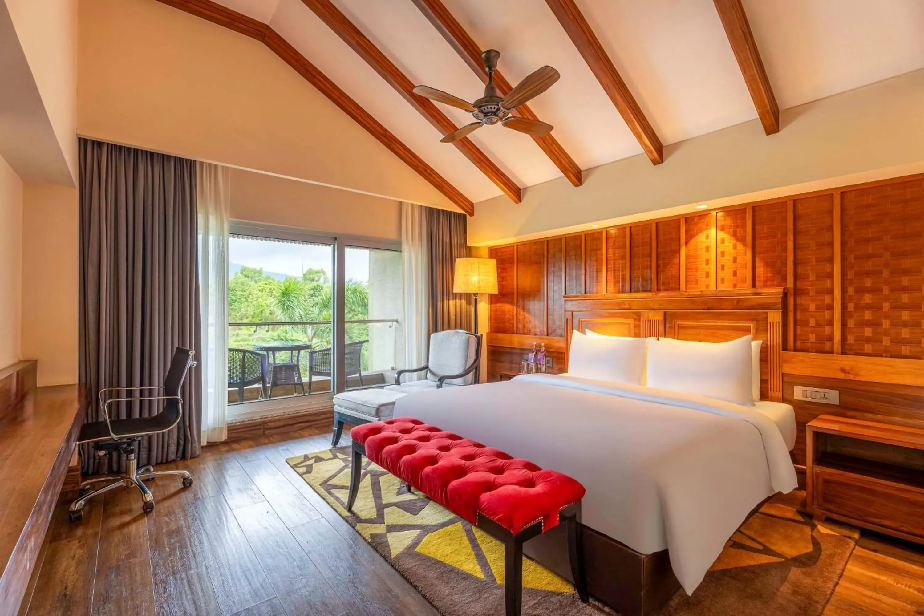 Photo of the whole room, Bed in Radisson Blu Plaza Resort & Convention Centre Karjat Photo of the whole room, Bed in Radisson Blu Plaza Resort & Convention Centre Karjat