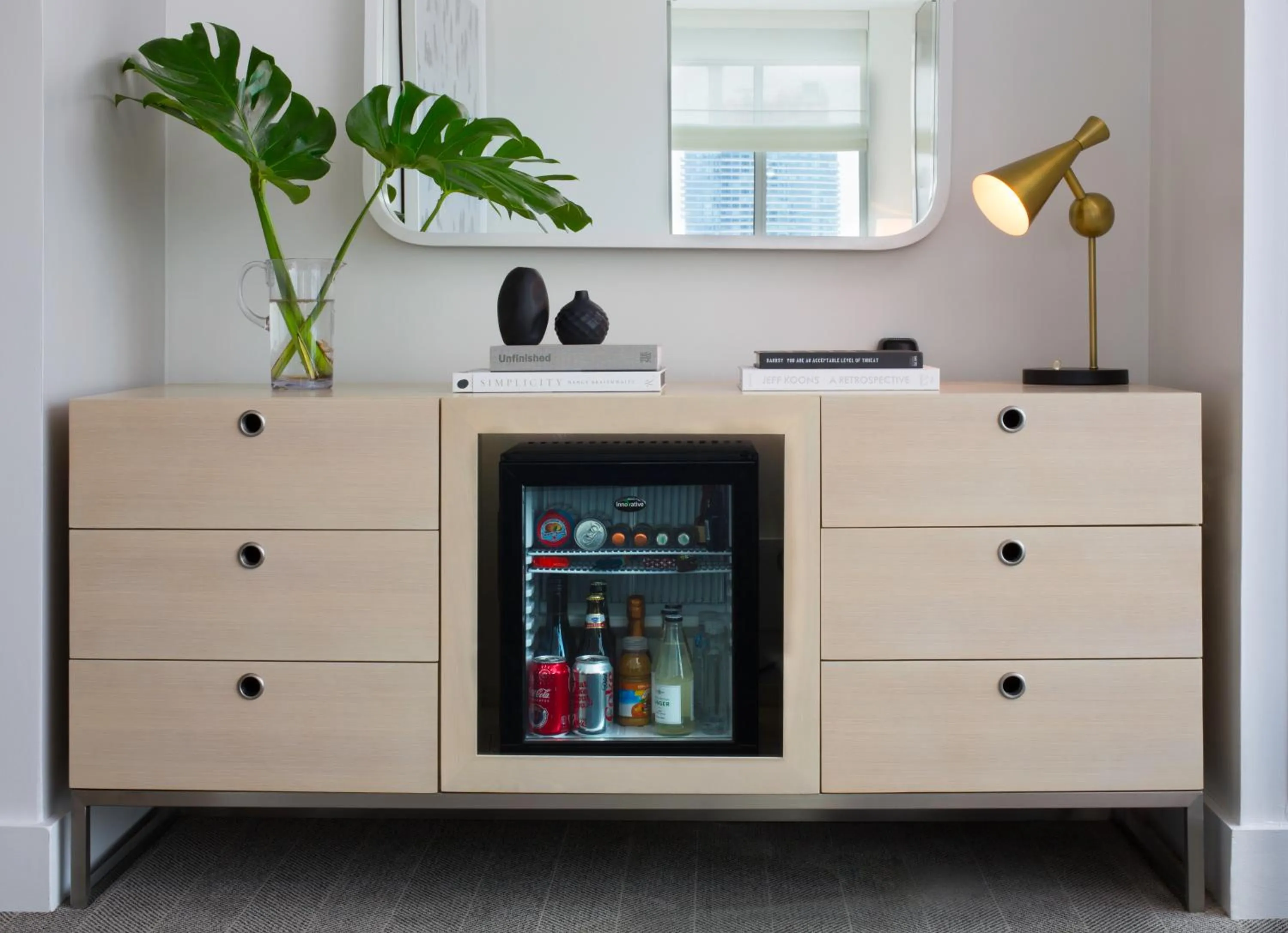 Decorative detail in Ink 48 Hotel