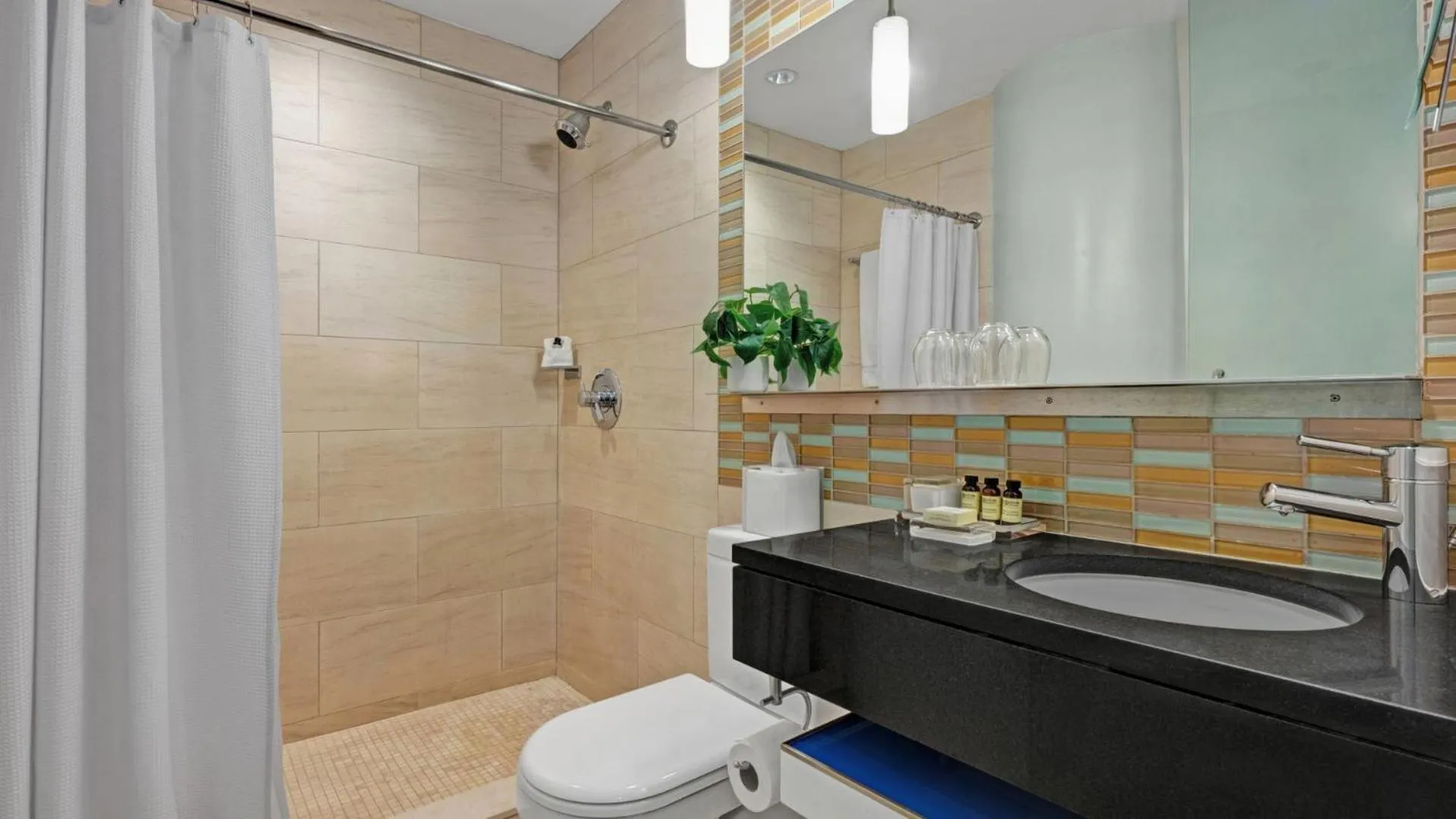 Bathroom in Ink 48 Hotel