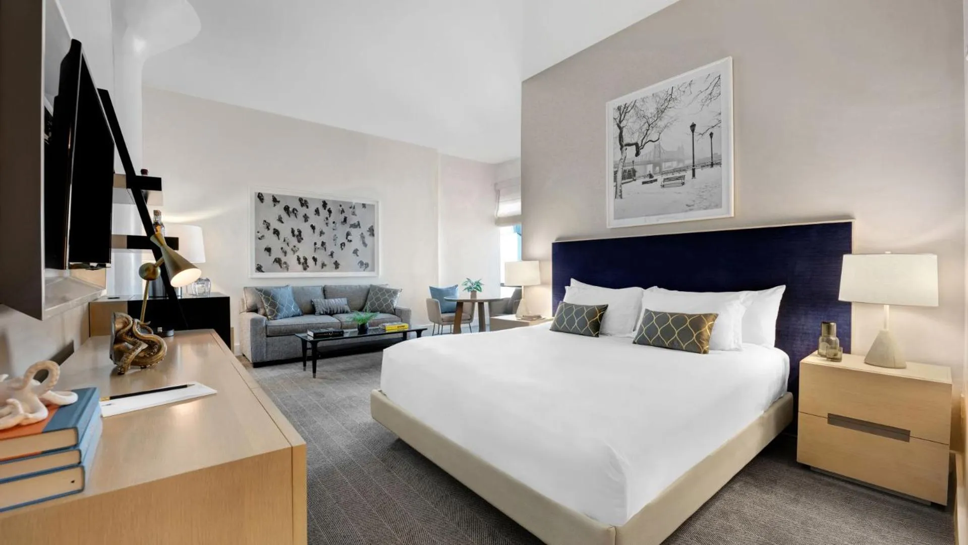 Bedroom, Bed in Ink 48 Hotel