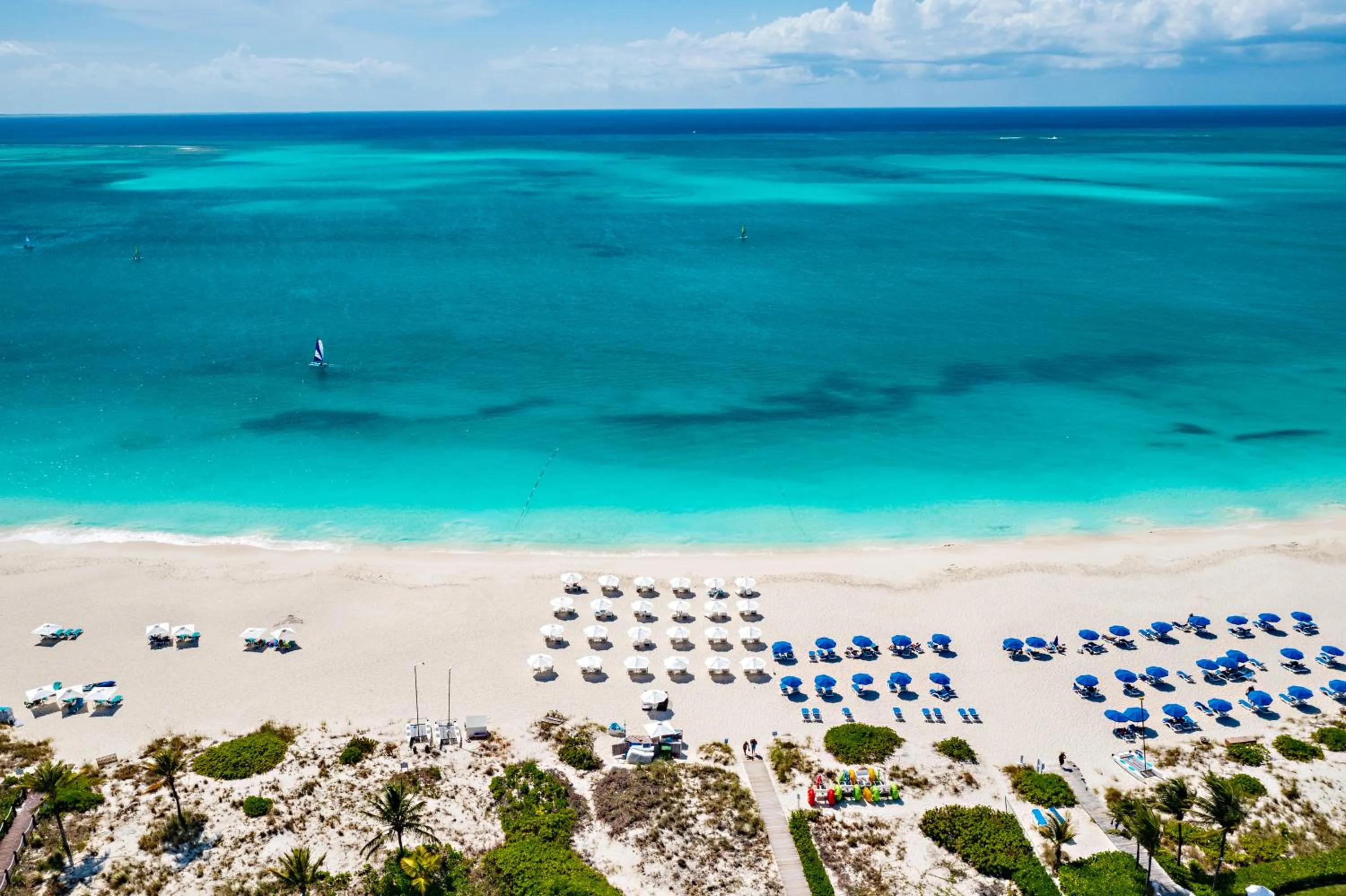 Beach in The Oasis at Grace Bay