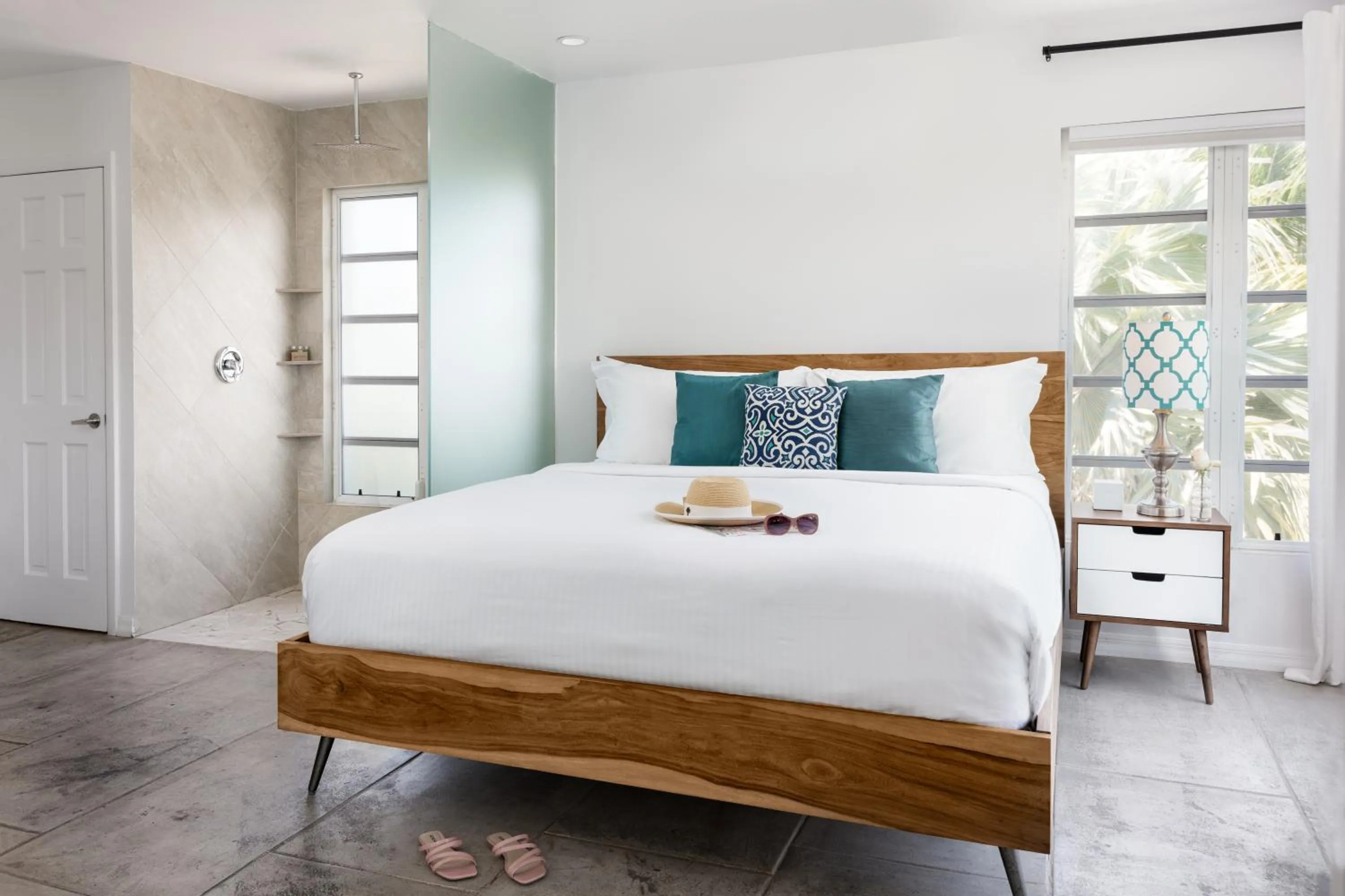 Bed in The Oasis at Grace Bay