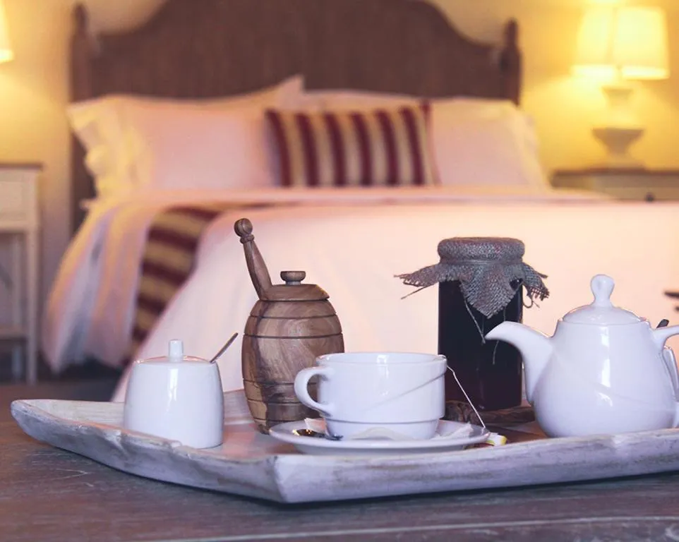 Bed in Liotrivi Historical Mansion and Boutique Hotel