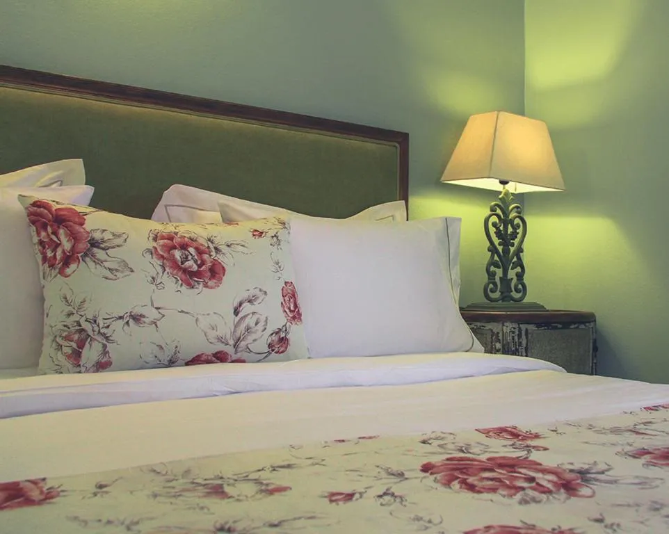 Bed in Liotrivi Historical Mansion and Boutique Hotel