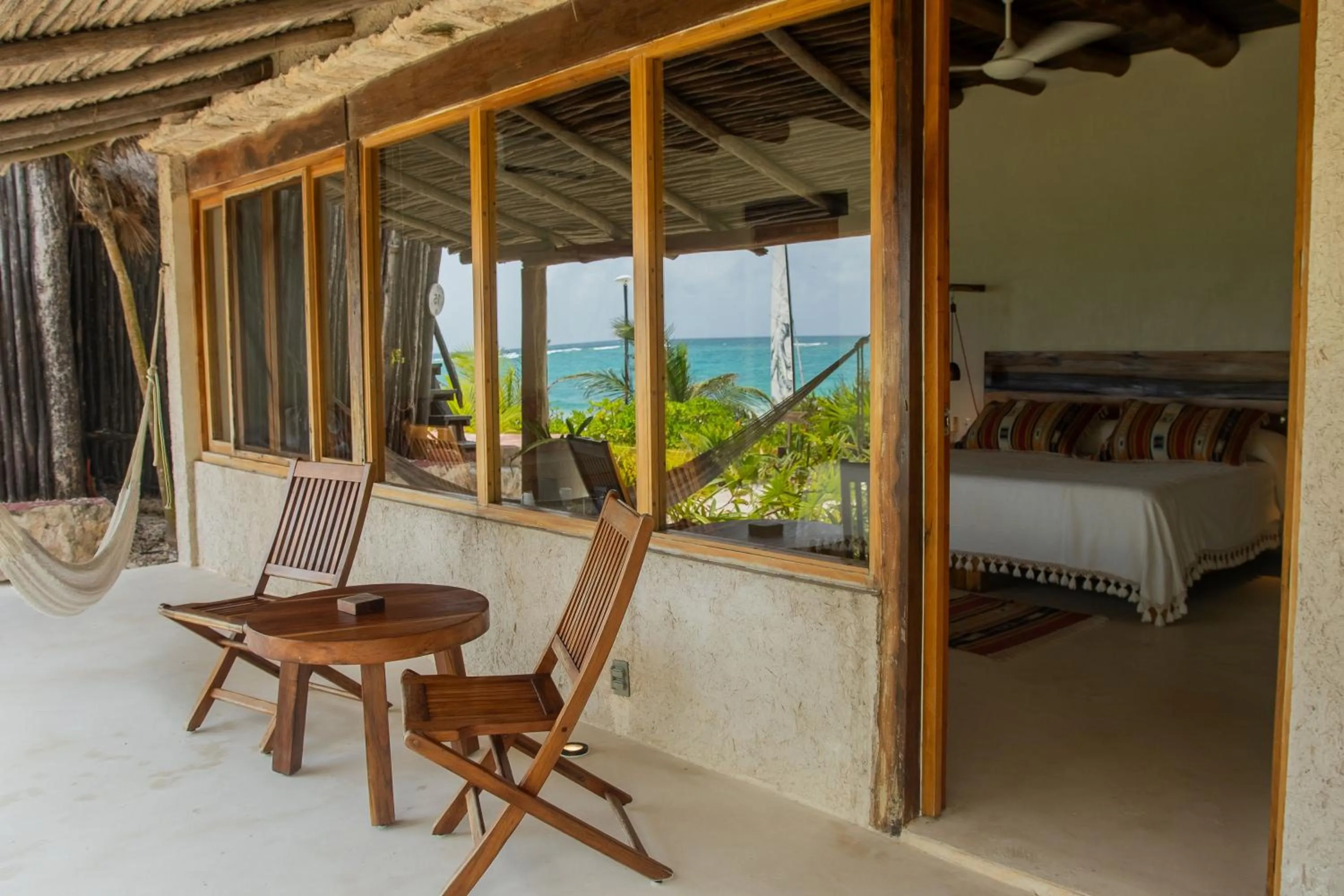 Bed in Hotel Pocna Tulum