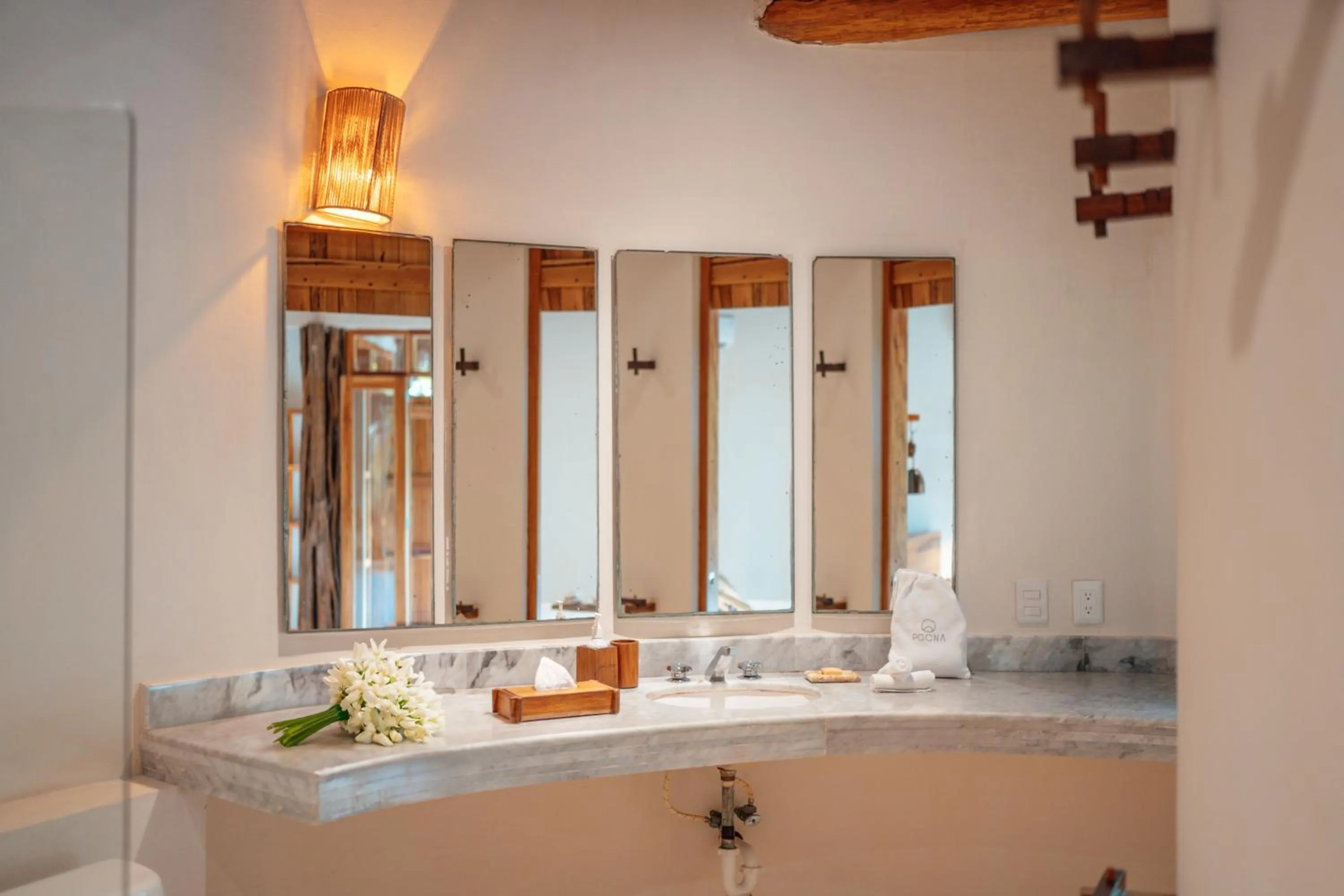 Bathroom in Hotel Pocna Tulum