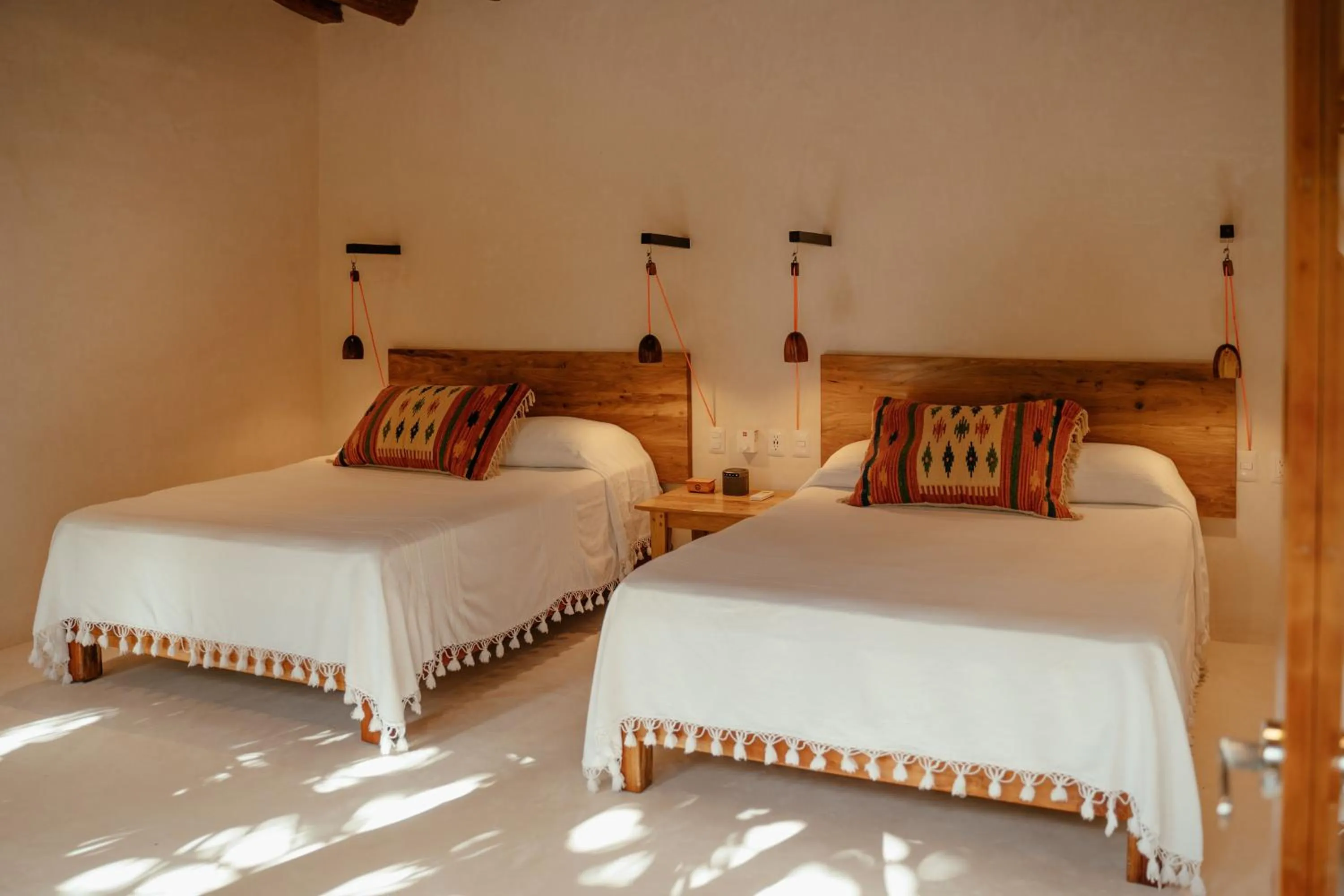 Bed in Hotel Pocna Tulum