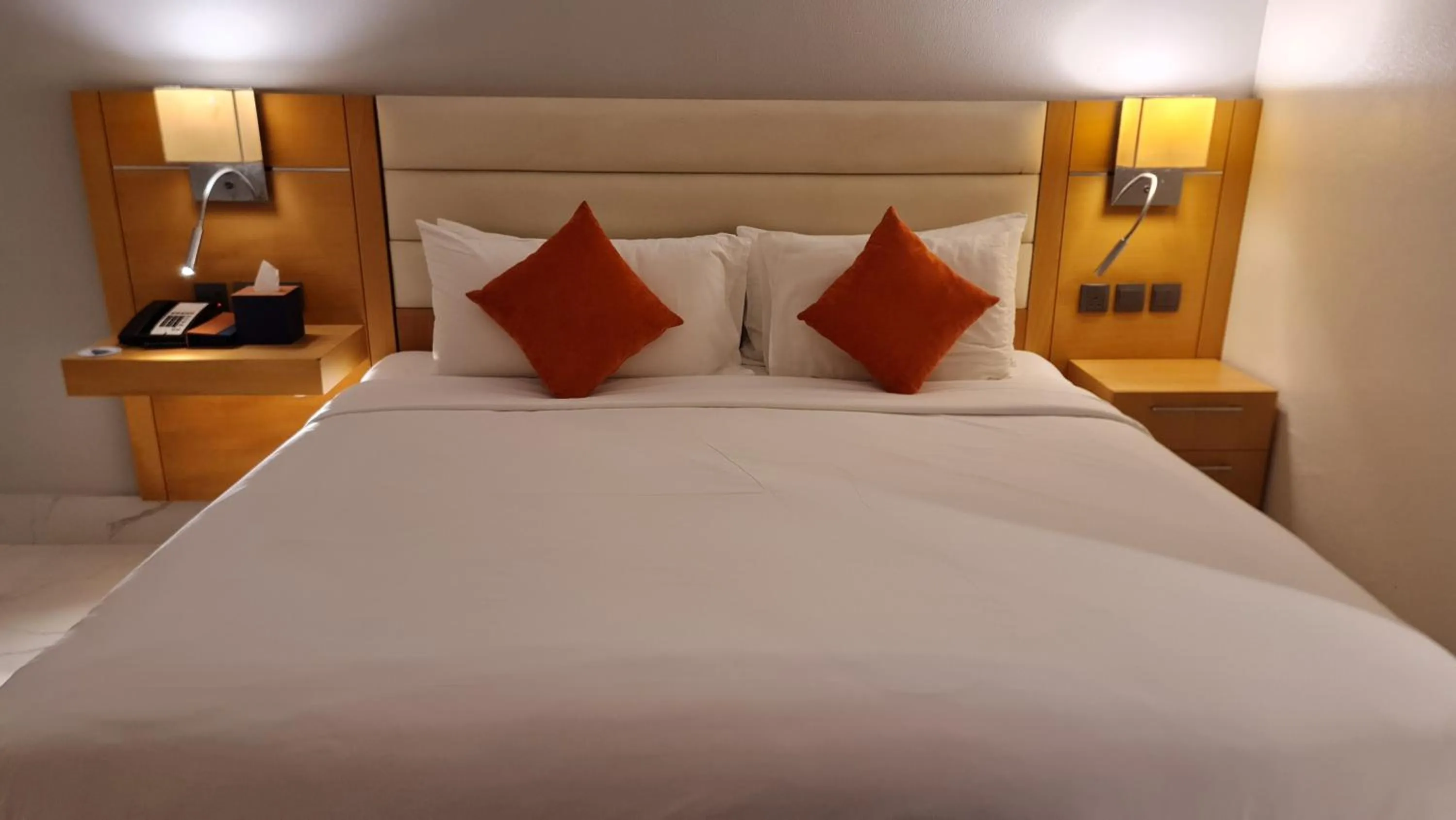 Bed in Mena Holiday Beach Resort Half Moon