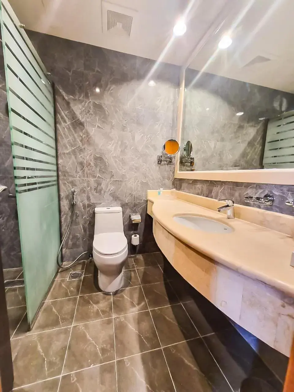 Bathroom in Mena Holiday Beach Resort Half Moon Bathroom in Mena Holiday Beach Resort Half Moon