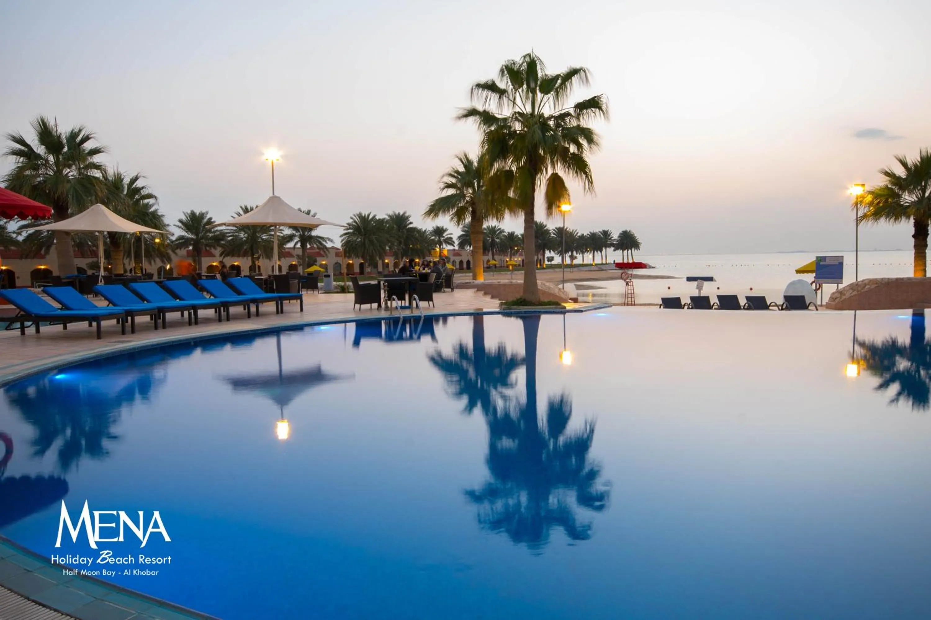 Sea view in Mena Holiday Beach Resort Half Moon