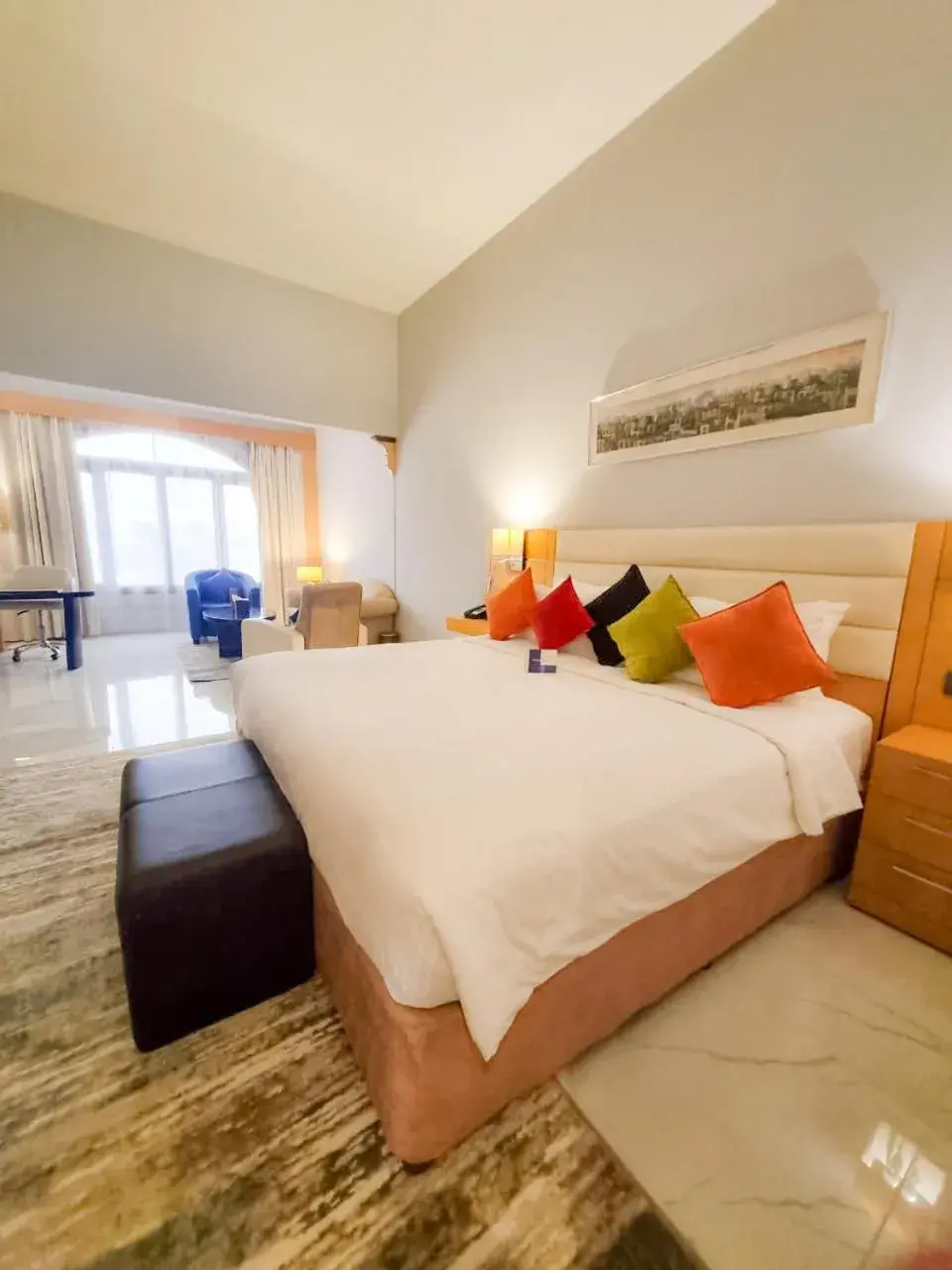 Bed in Mena Holiday Beach Resort Half Moon Bed in Mena Holiday Beach Resort Half Moon