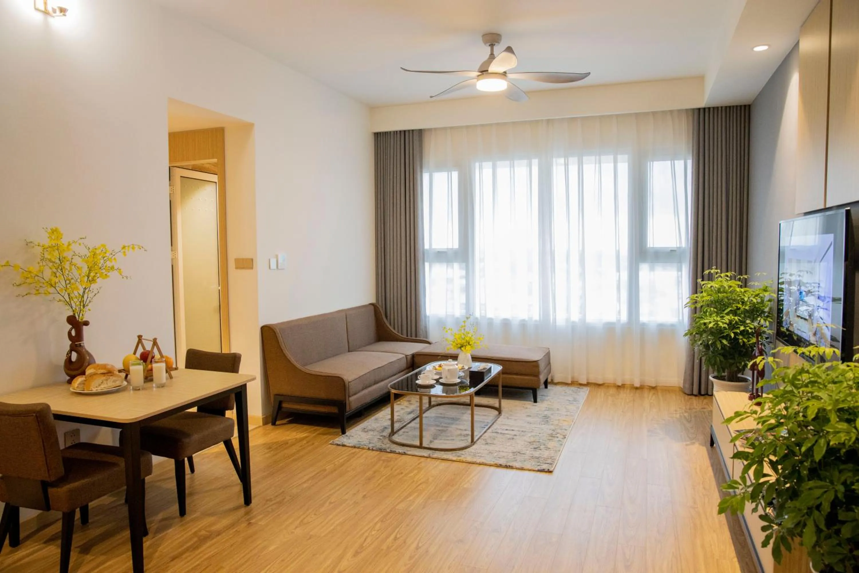 Living room in Pearl River Hotel