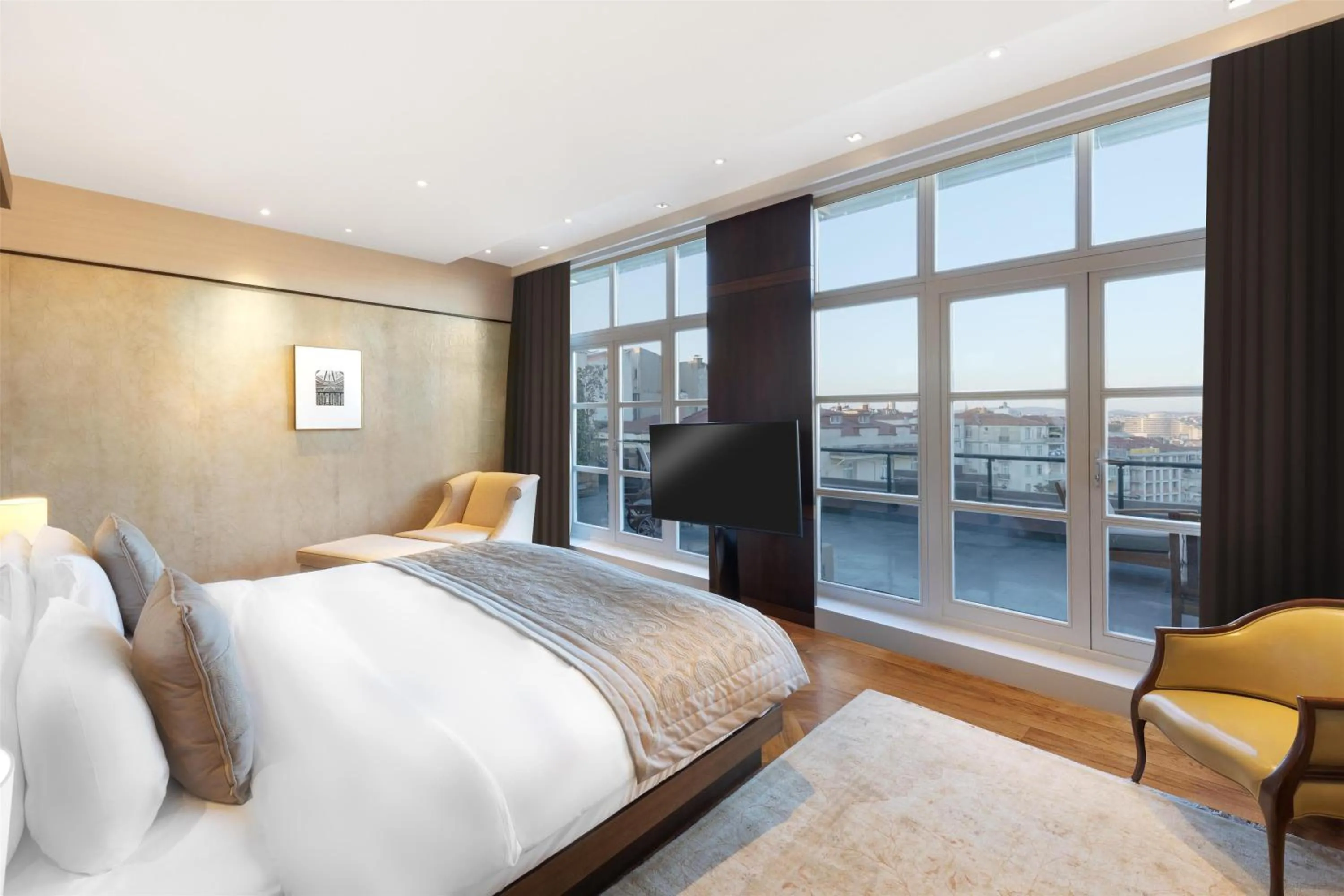 Photo of the whole room, Bed in Park Hyatt Istanbul - Macka Palas