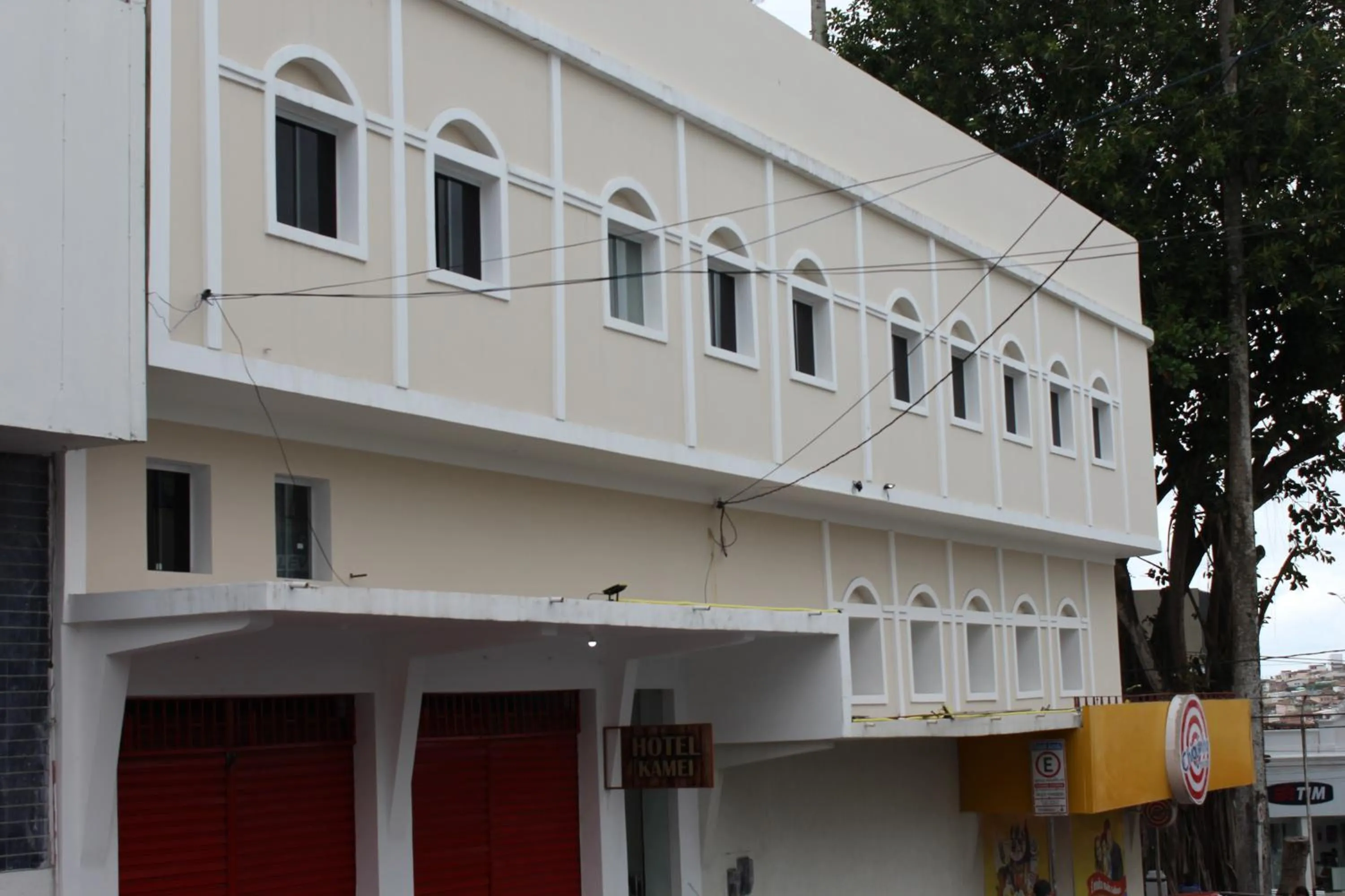 Facade/entrance in Hotel Reobot Center