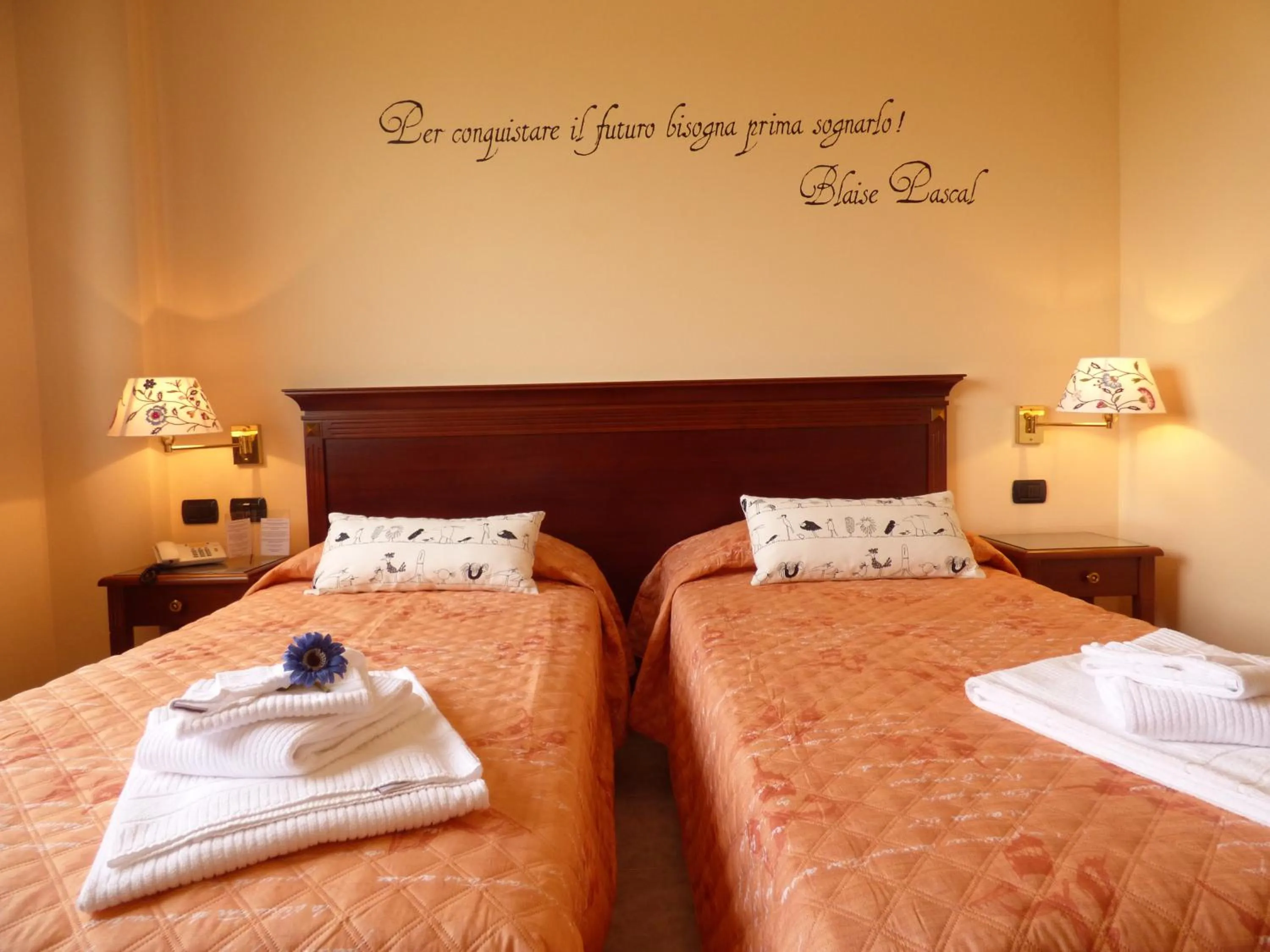 Photo of the whole room, Bed in Hotel Fidenza