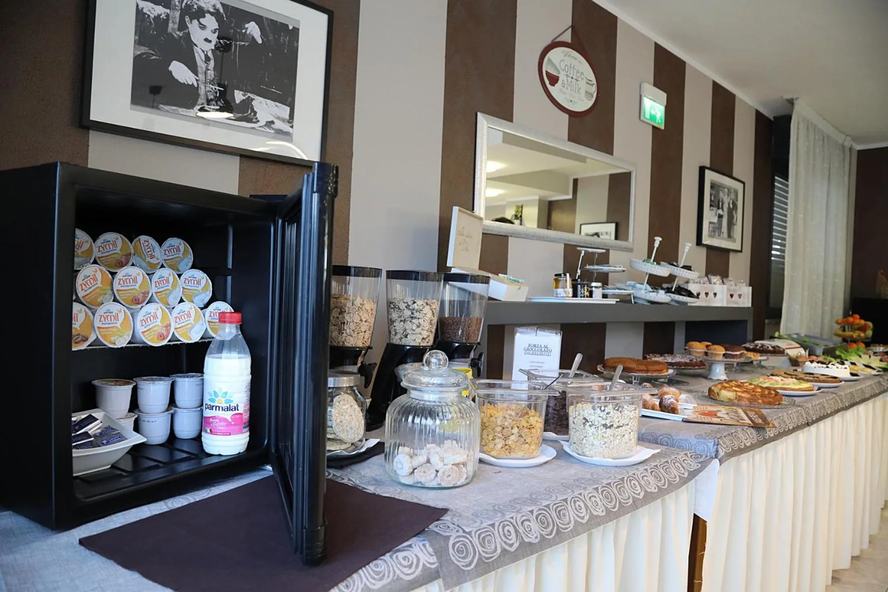 Breakfast in Hotel Fidenza