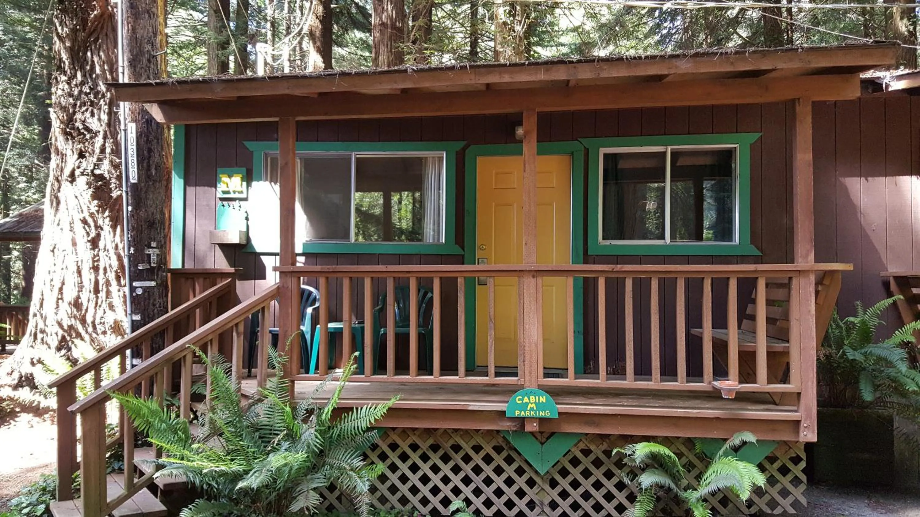 Property building in Emerald Forest Cabins