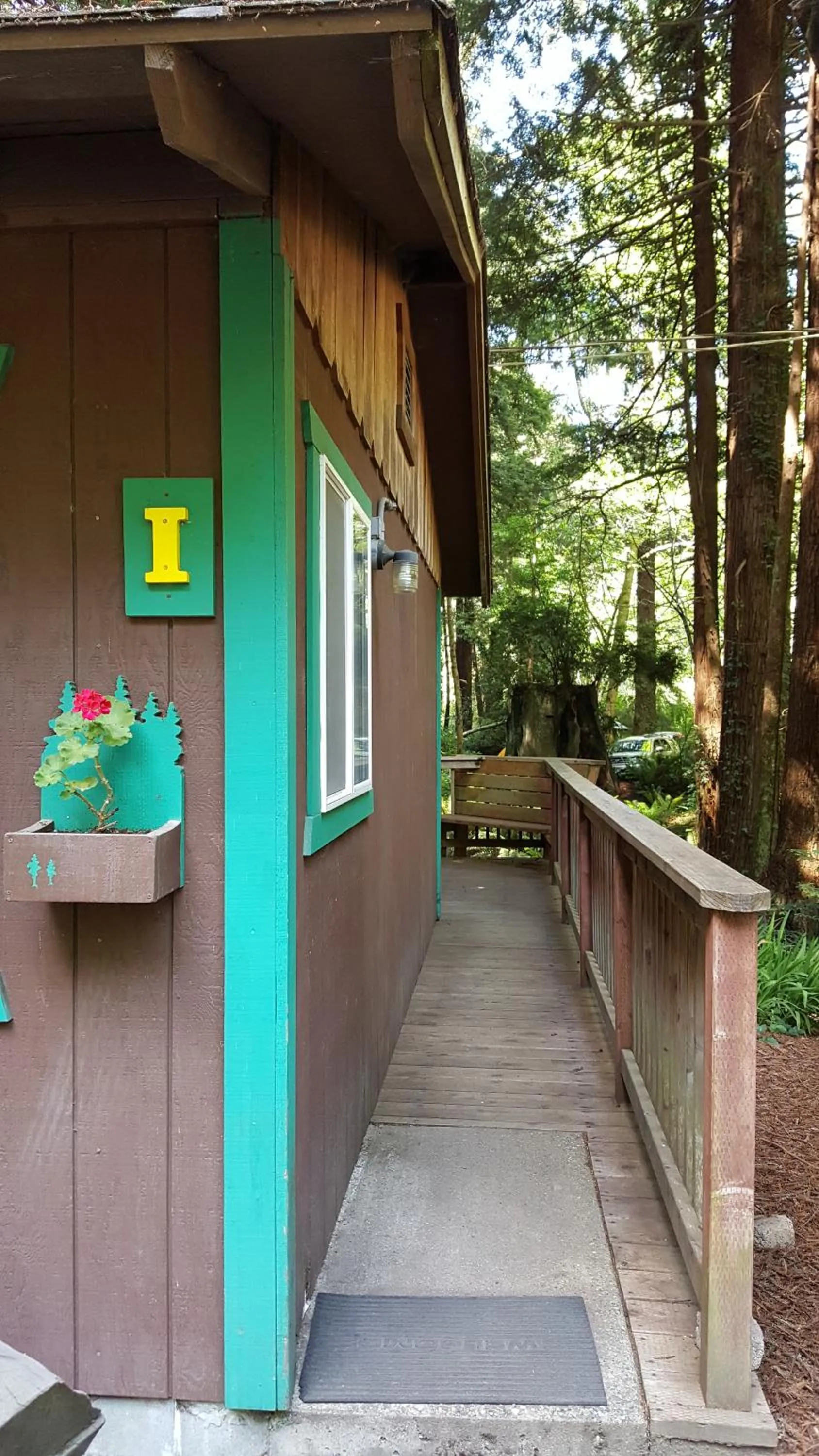 Property building in Emerald Forest Cabins