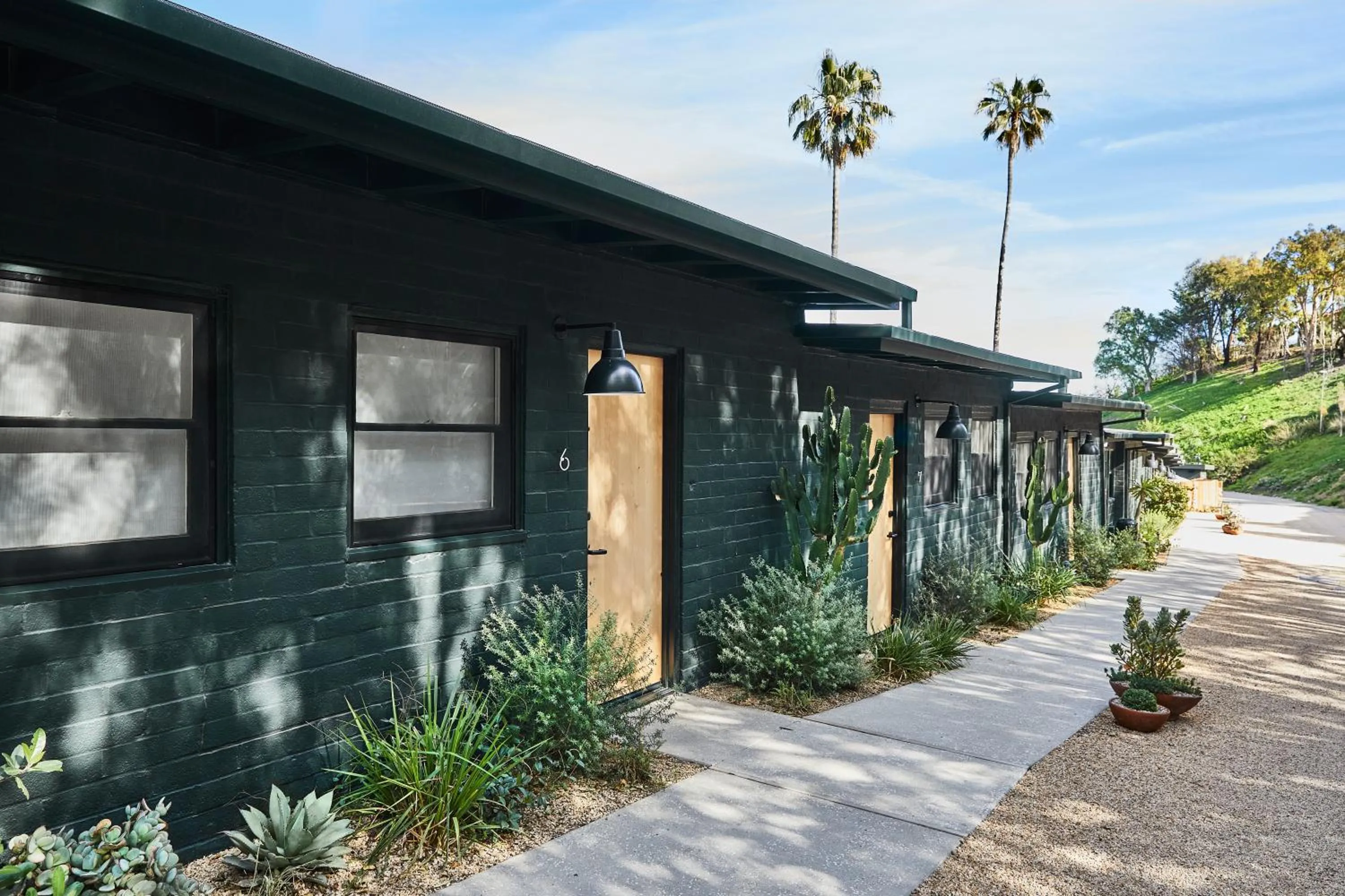 Property building in Hotel June Malibu