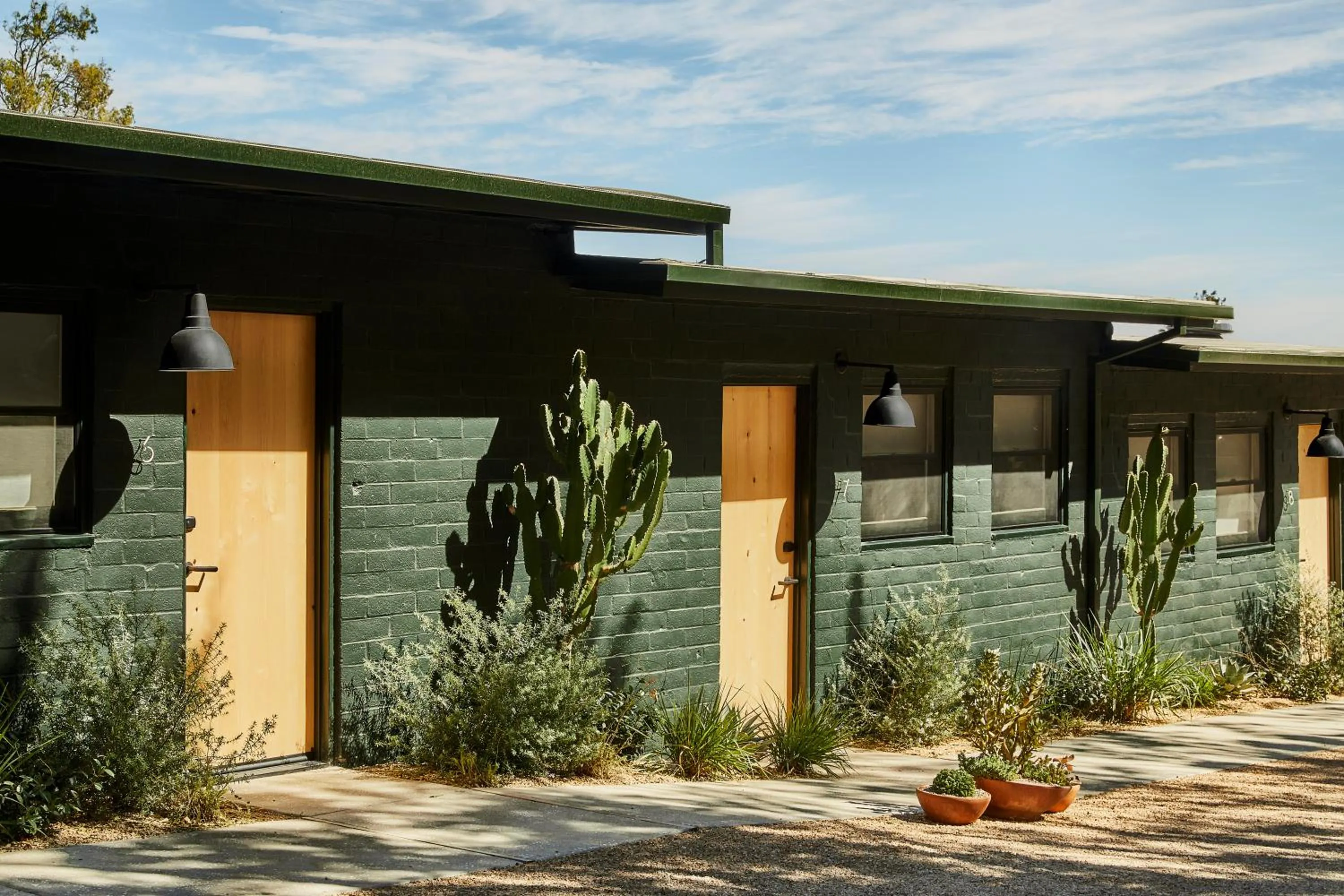 Property building in Hotel June Malibu