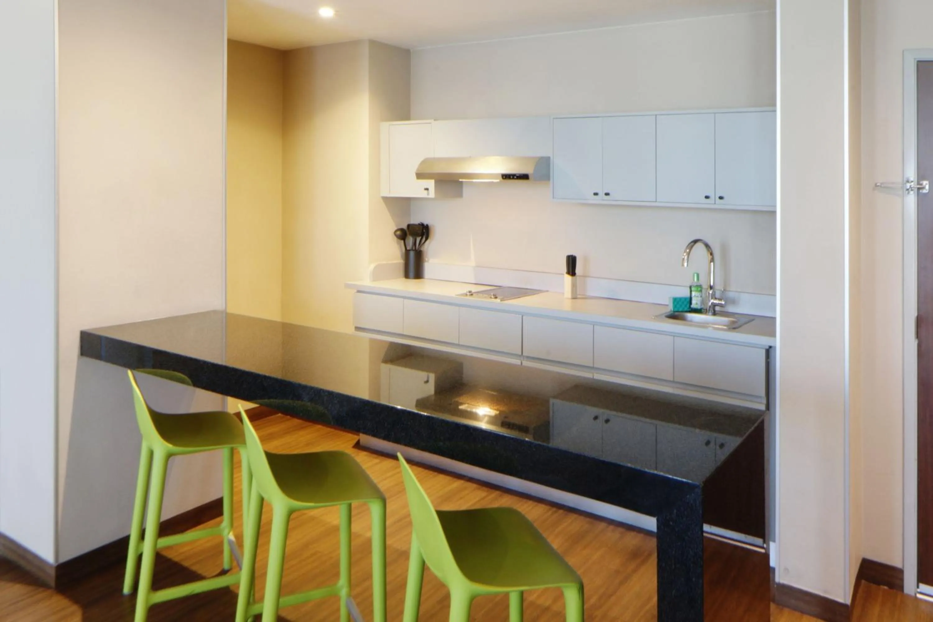 Photo of the whole room in City Express Suites by Marriott Tijuana Rio