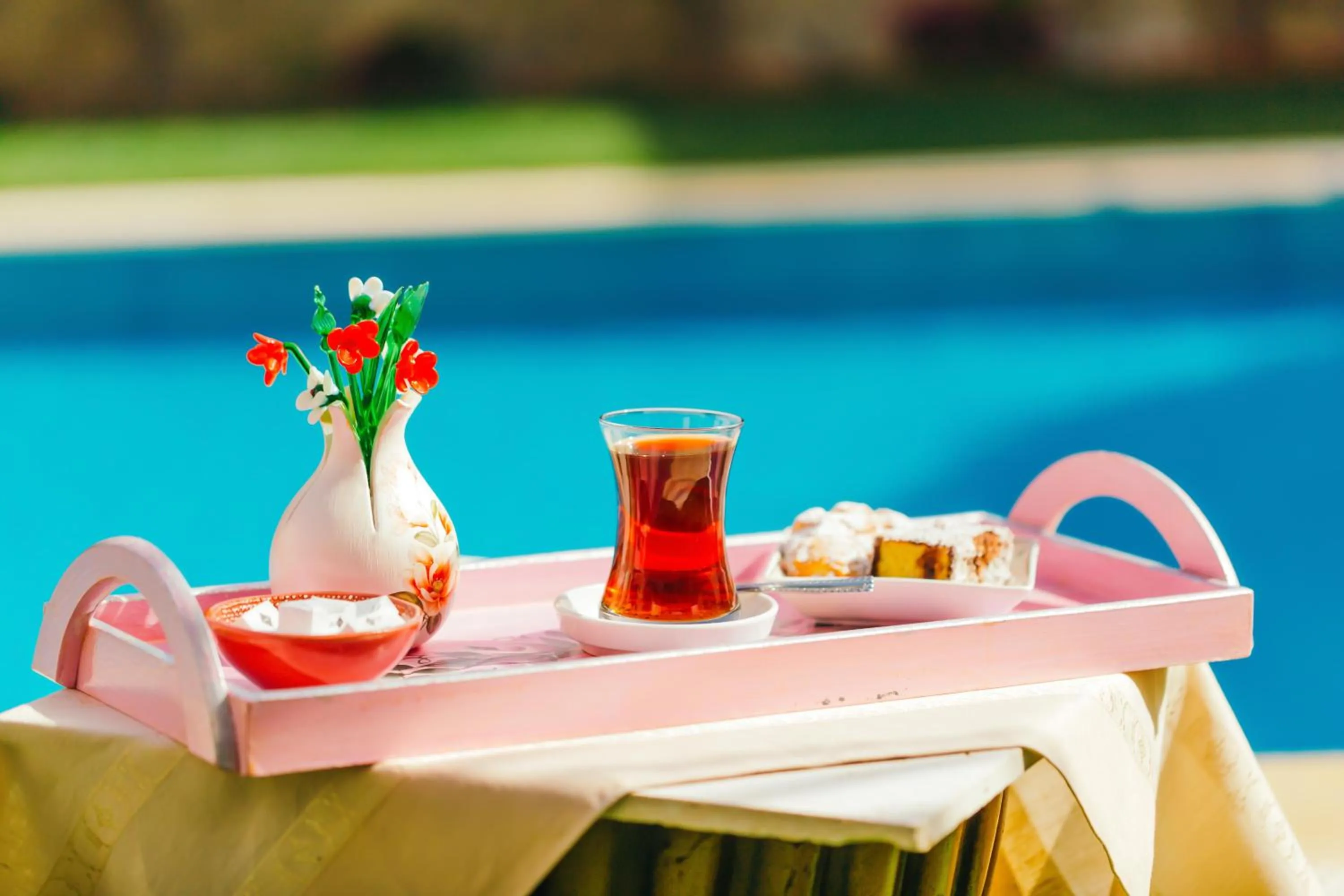 Non alcoholic drinks in Villa Fora Hotel