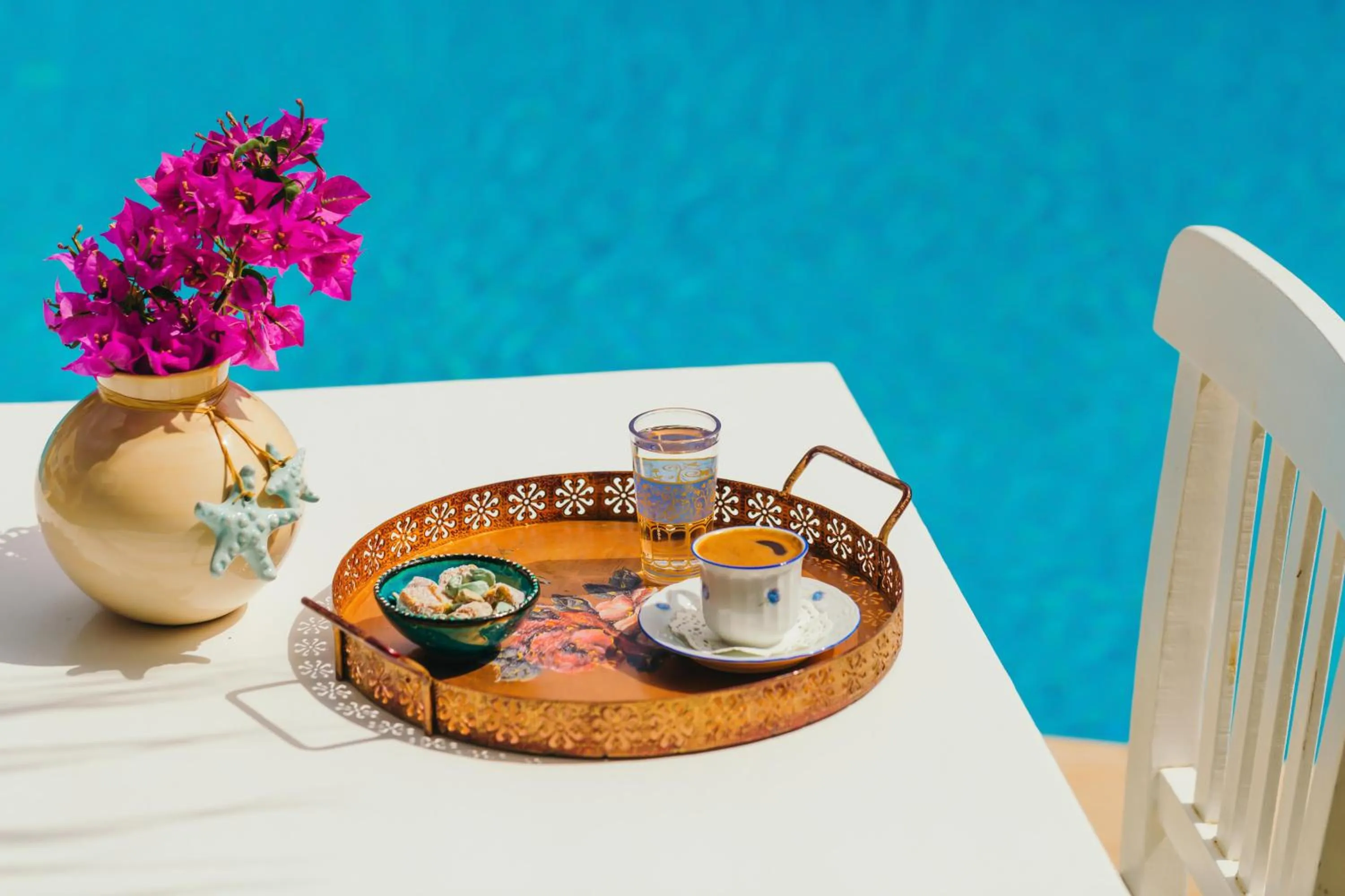 Non alcoholic drinks in Villa Fora Hotel