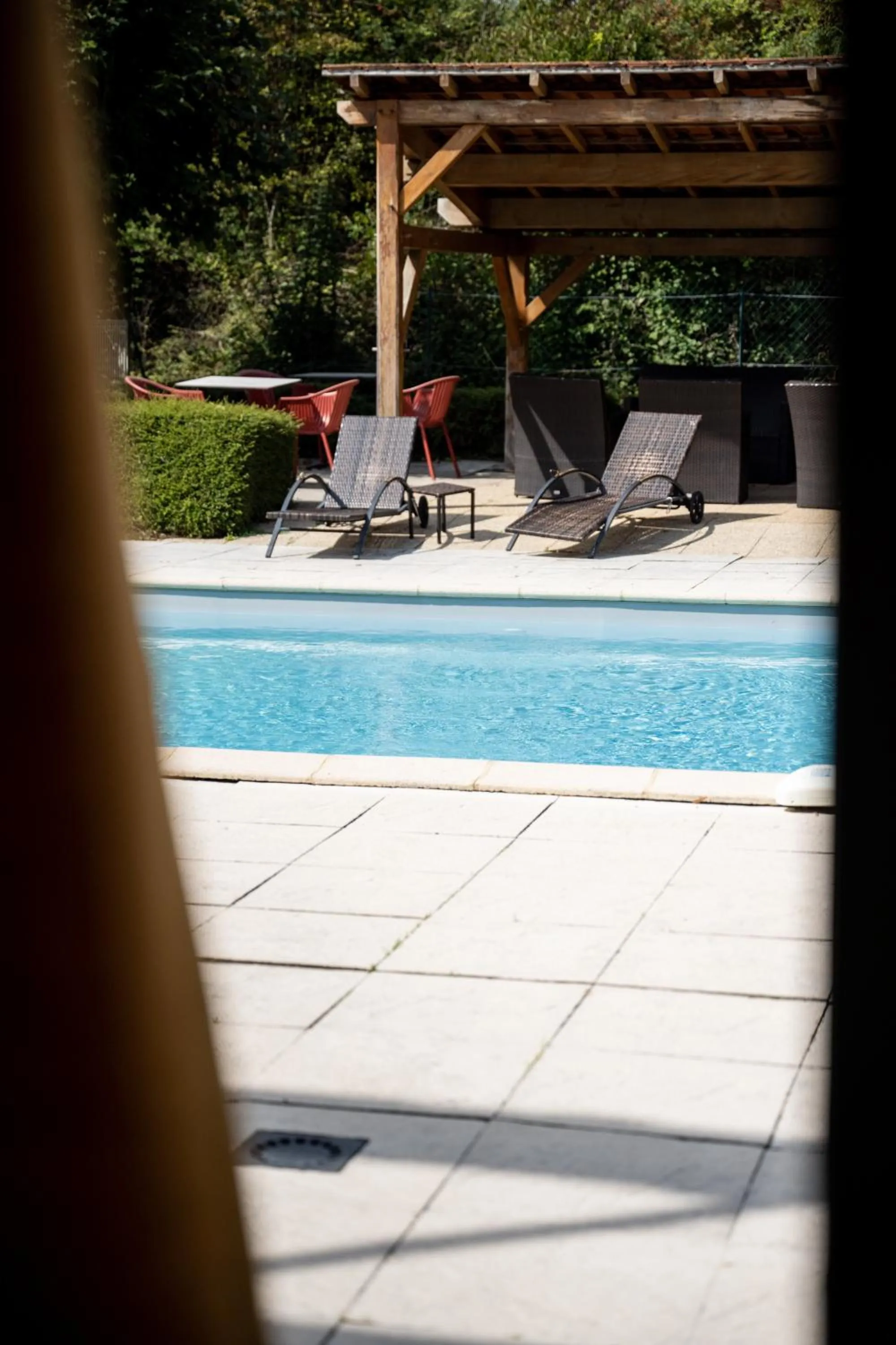 Pool view in Tulip Inn Beaune