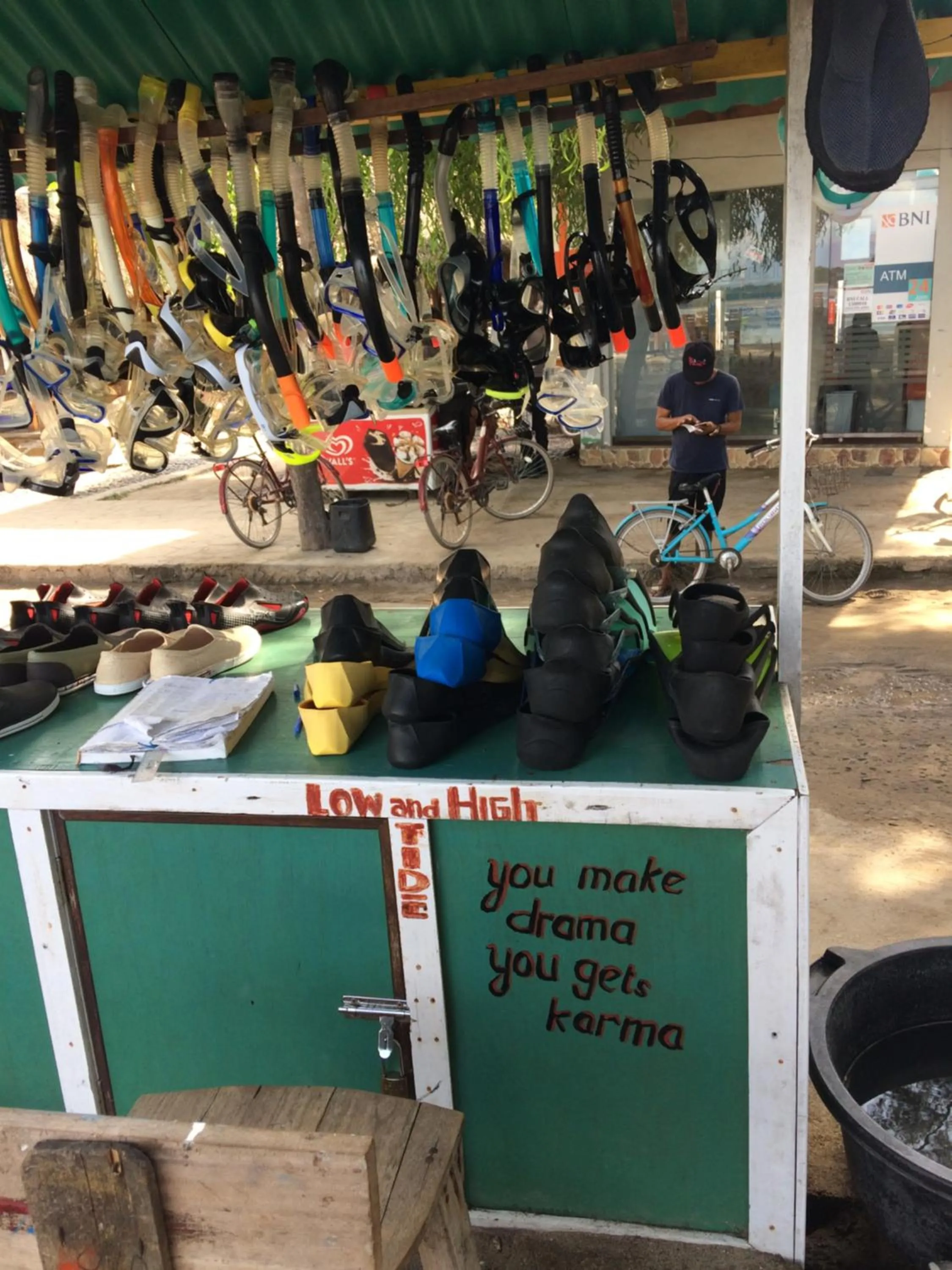 Snorkeling in Melati Cottage