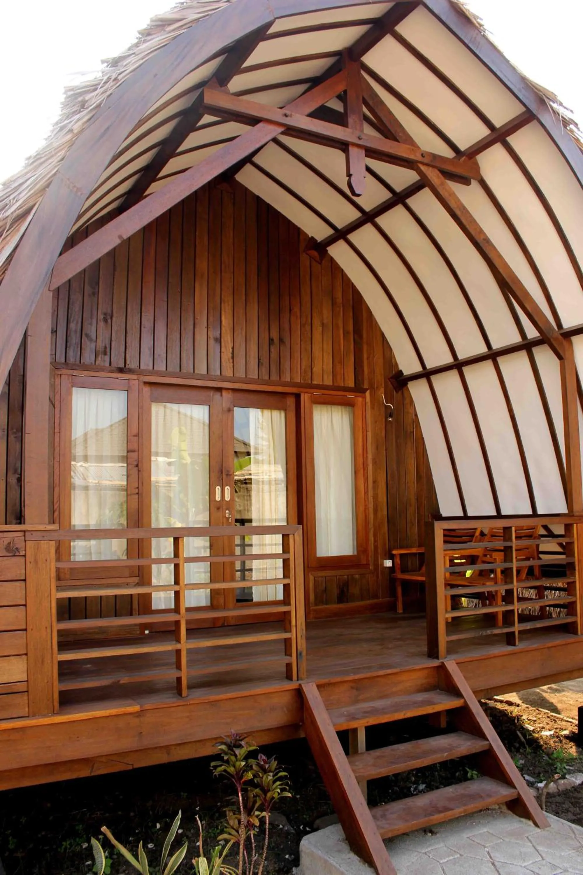 Decorative detail in Melati Cottage