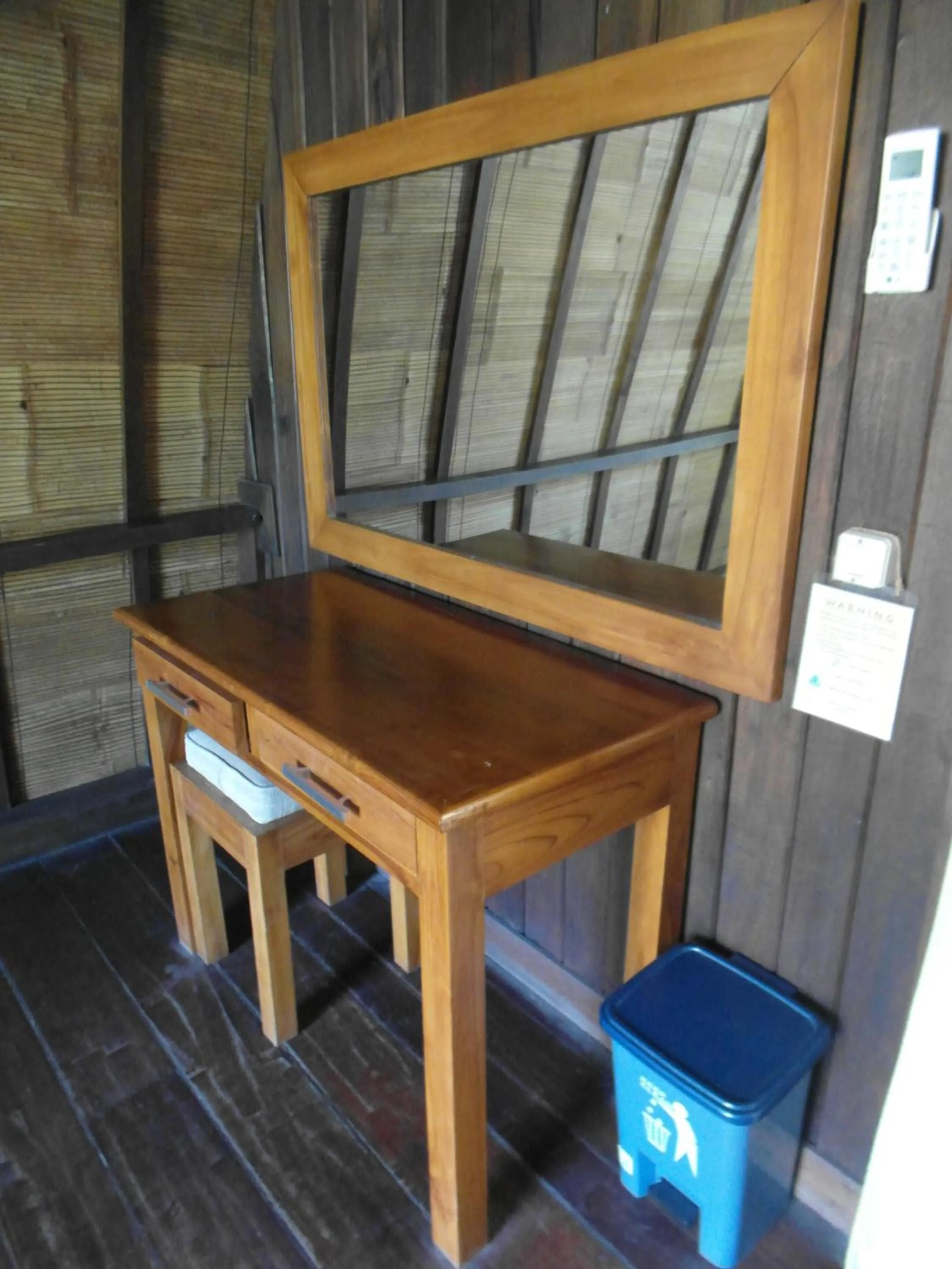 Decorative detail in Melati Cottage