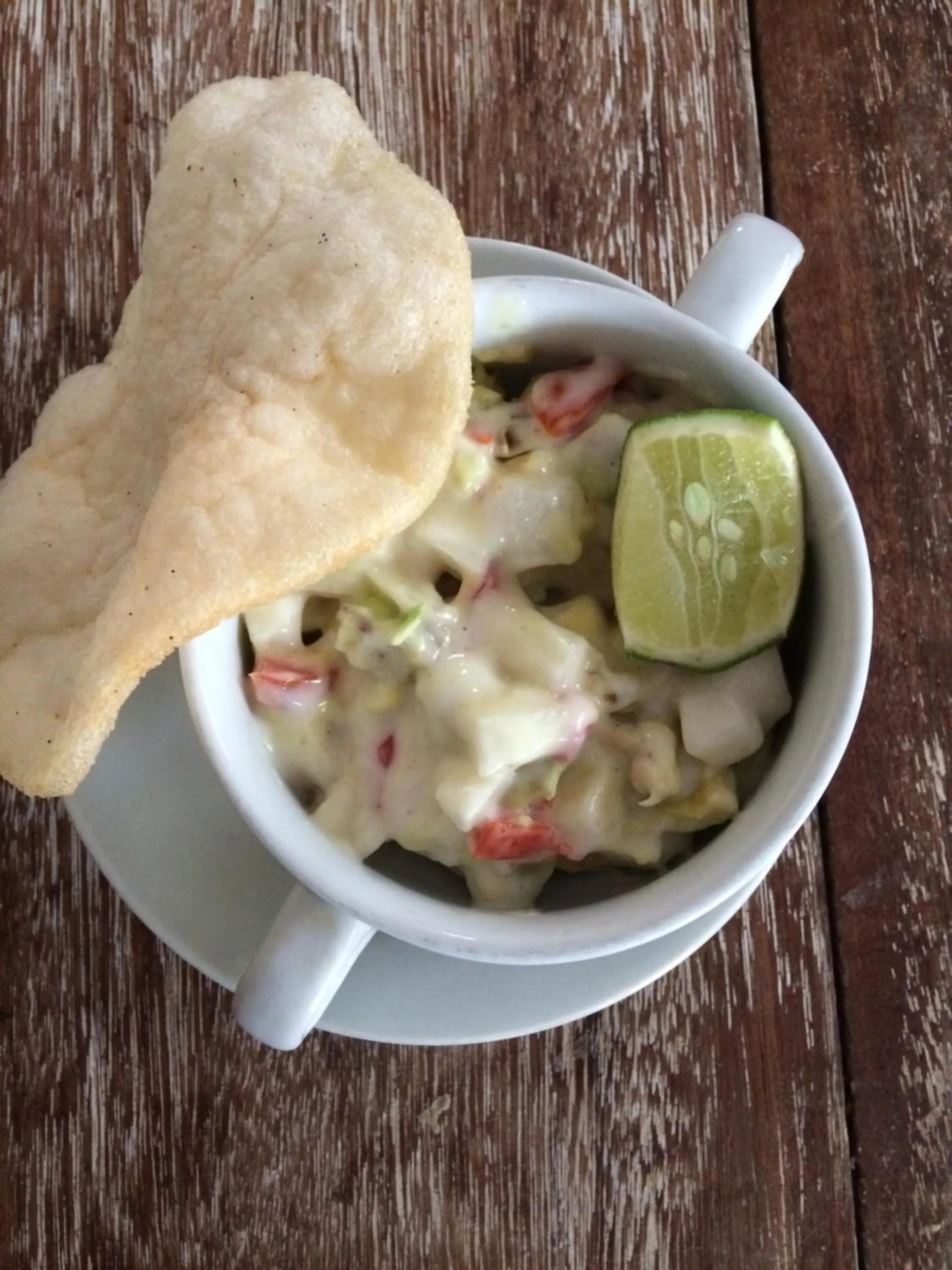 Food close-up in Melati Cottage