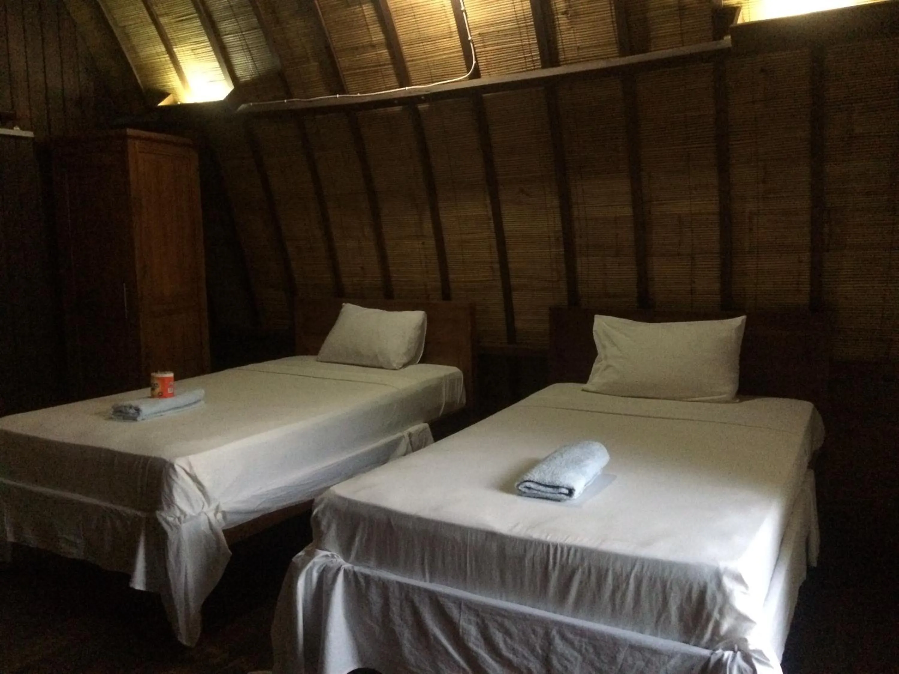 Bed in Melati Cottage