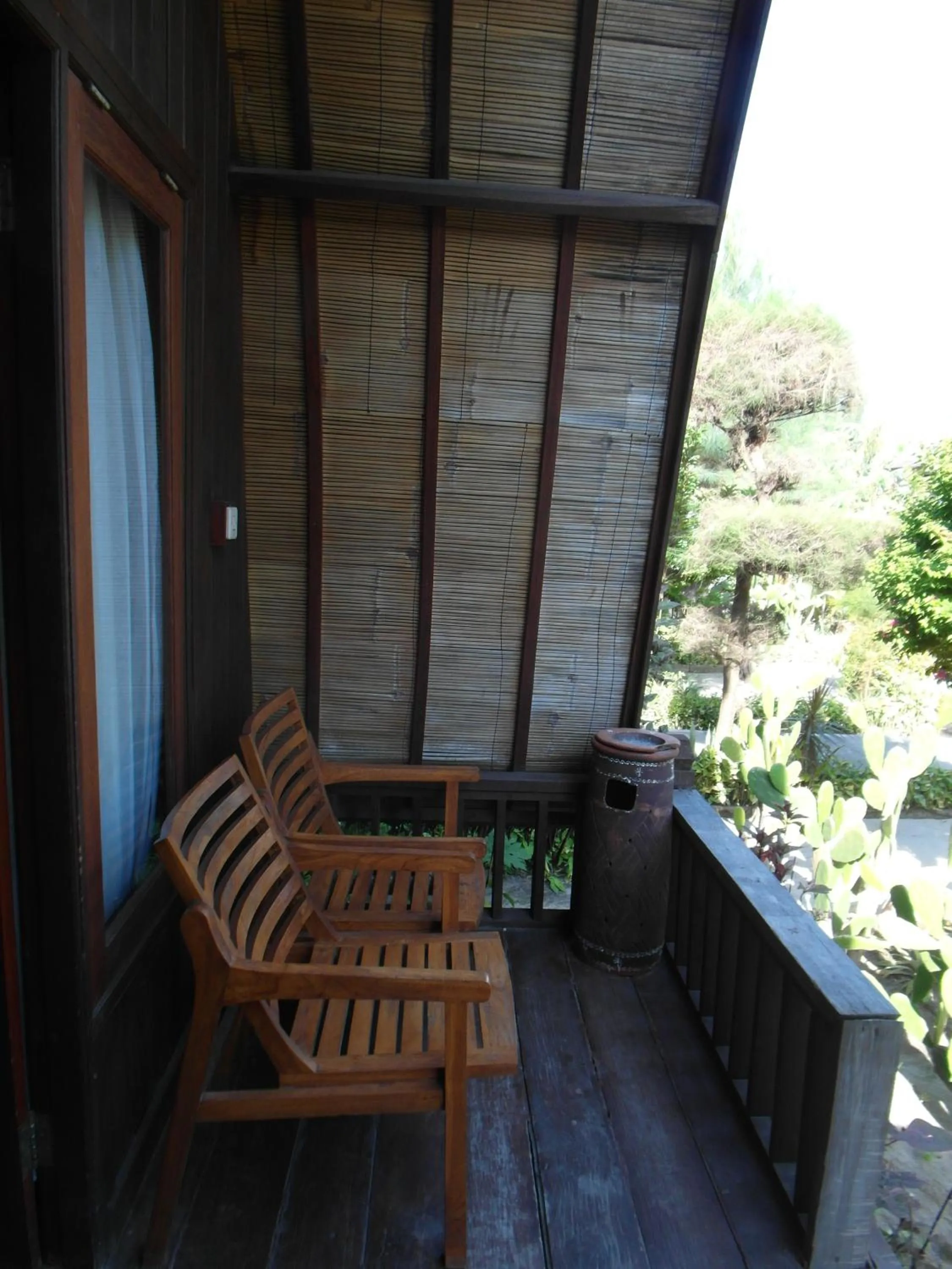 Decorative detail in Melati Cottage