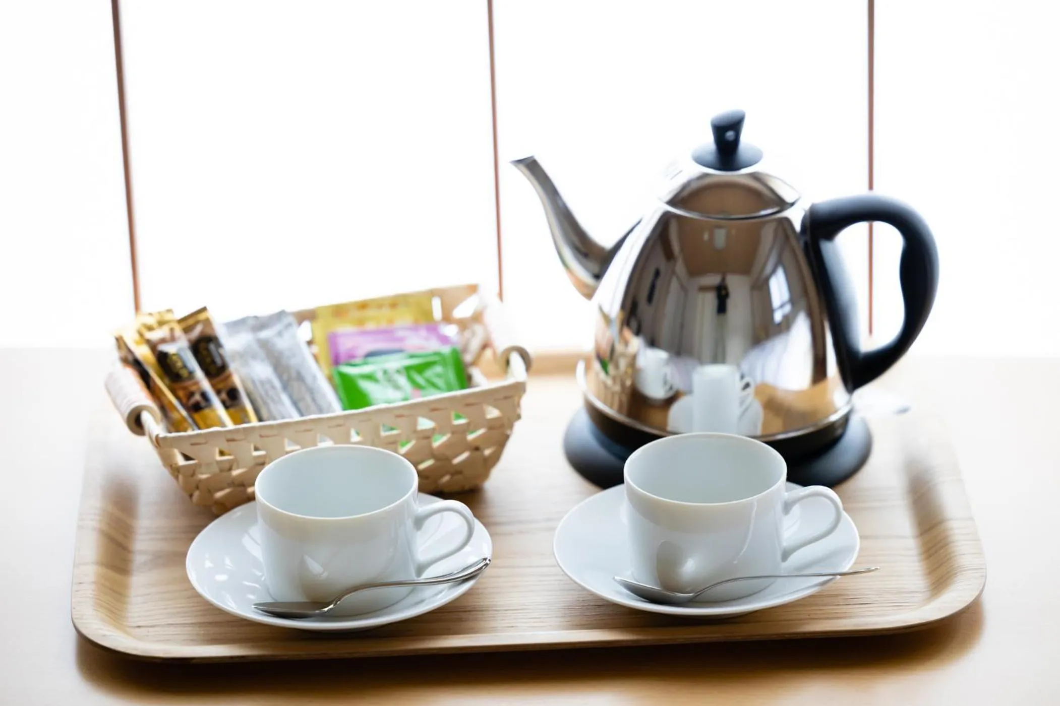 Coffee/tea facilities in Phoenix Hotel by HHG