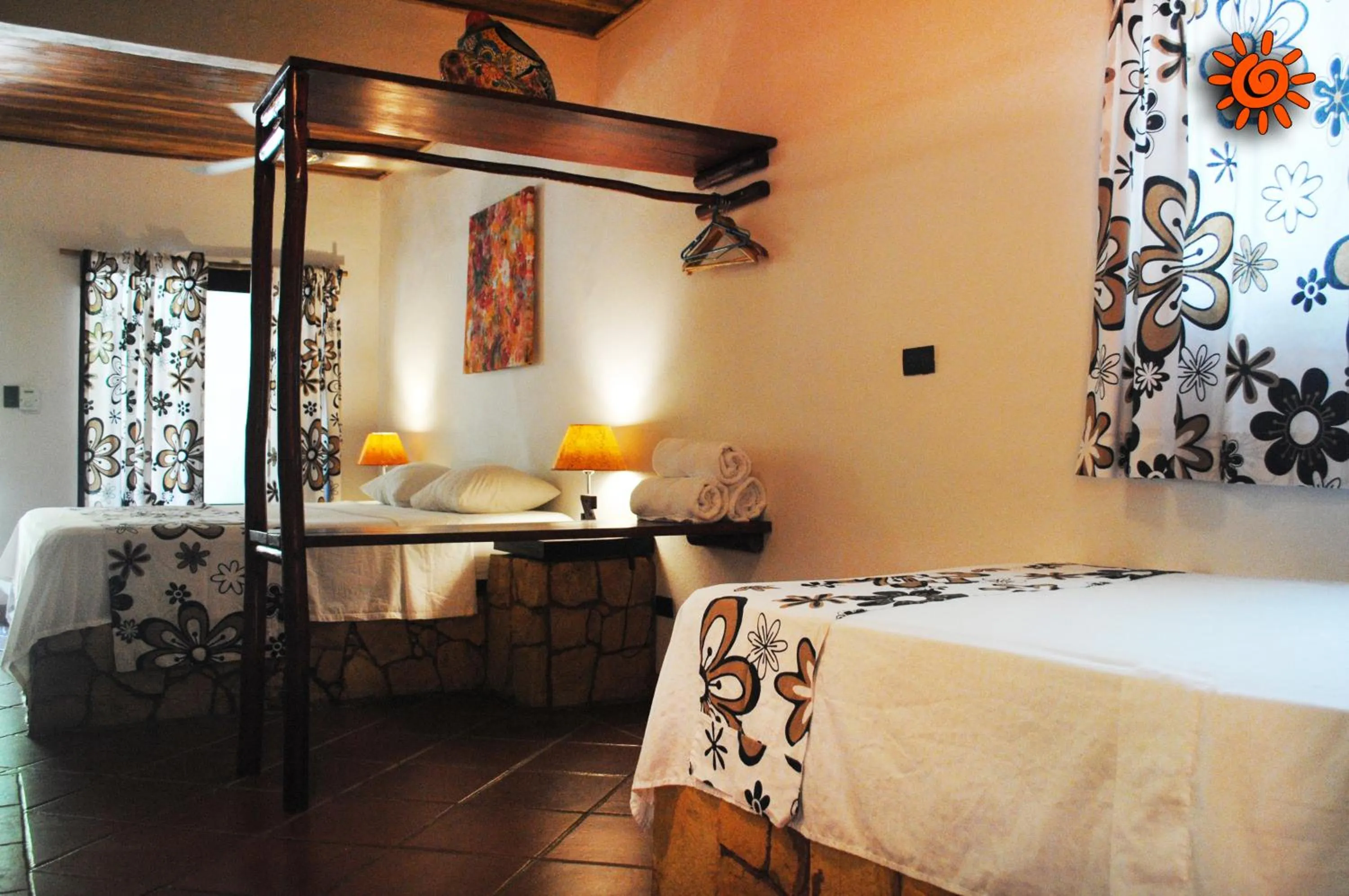 Photo of the whole room, Bed in Locanda Samara Beach