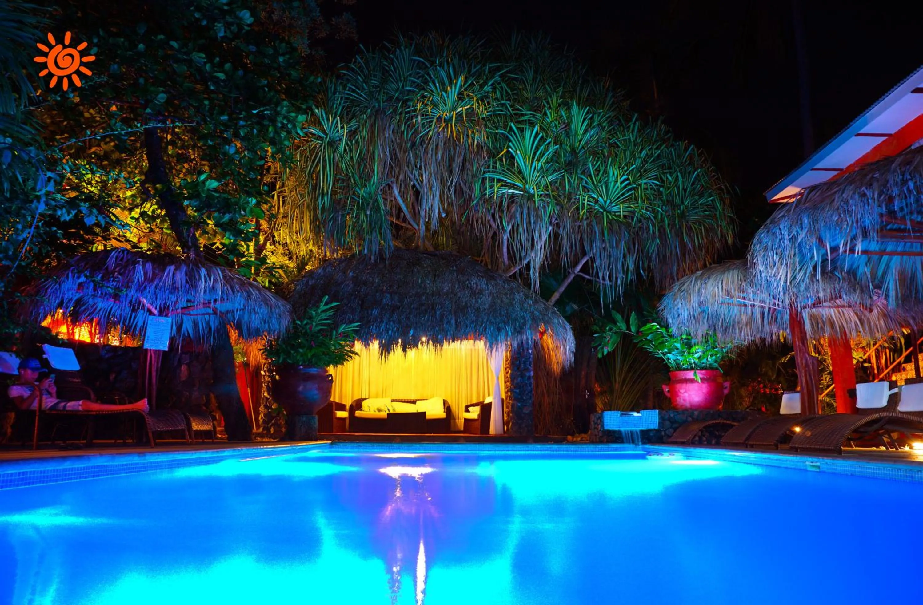Swimming pool in Locanda Samara Beach