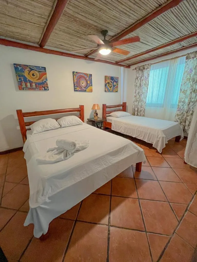 Photo of the whole room, Bed in Locanda Samara Beach