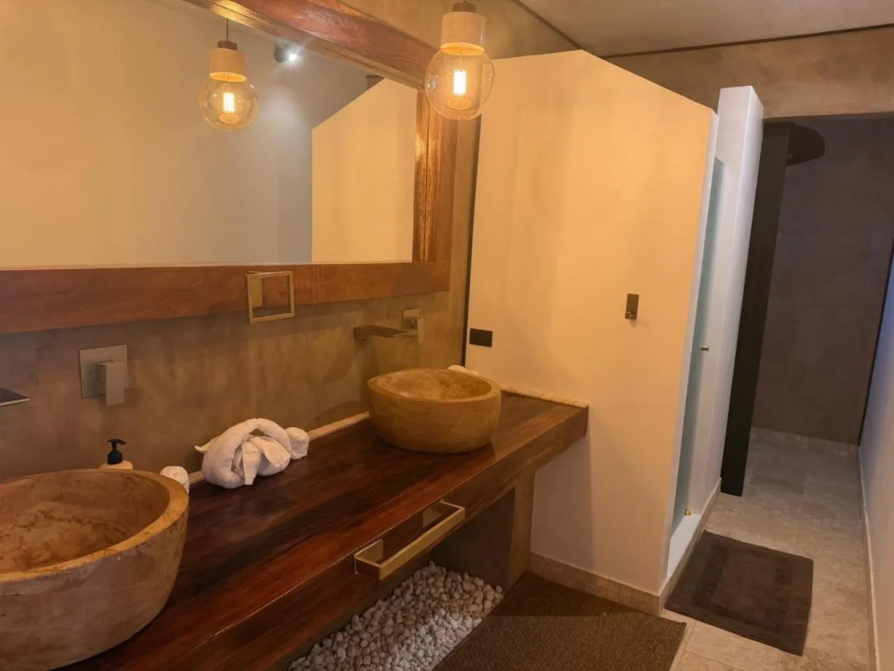 Bathroom in Locanda Samara Beach