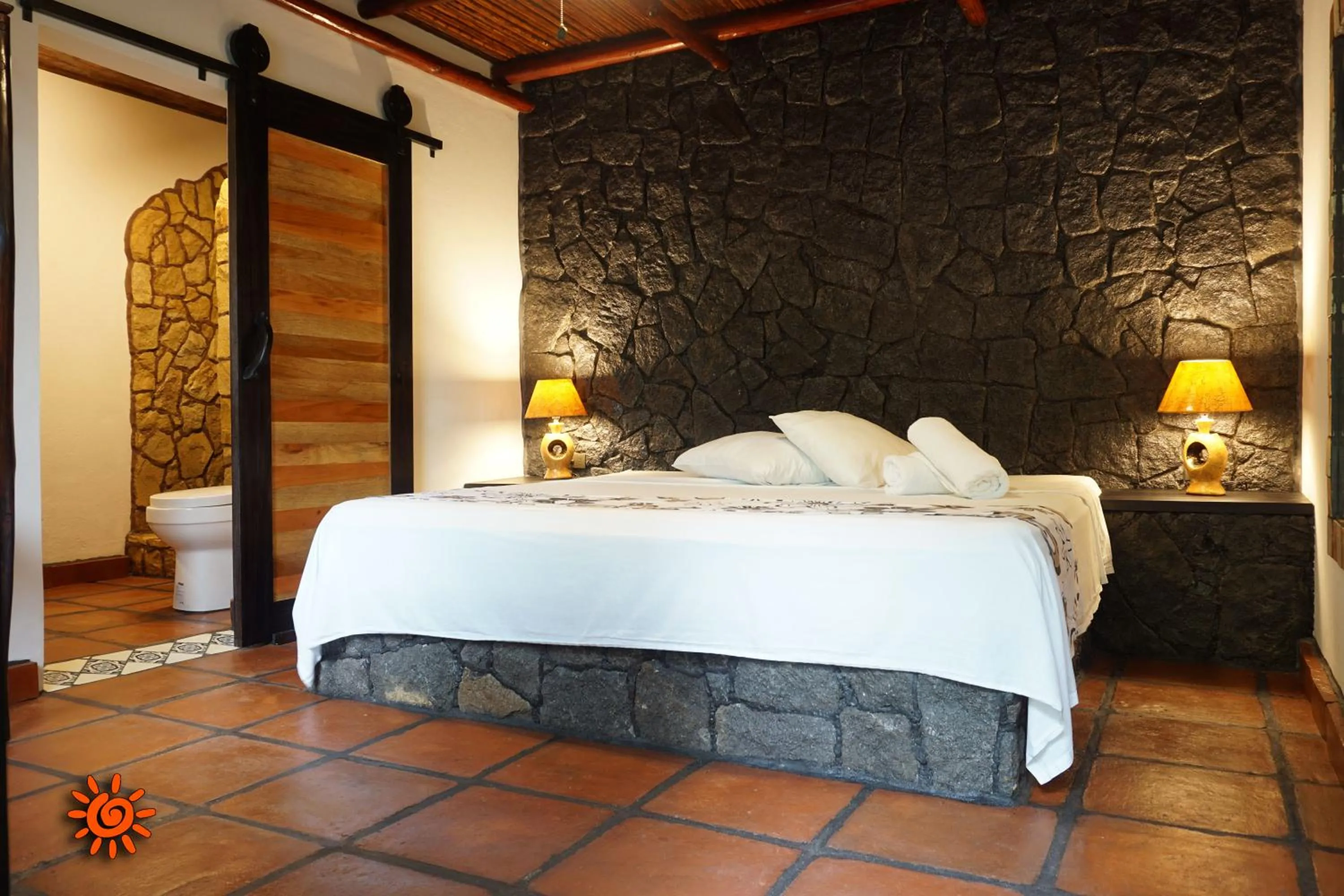 Bed in Locanda Samara Beach