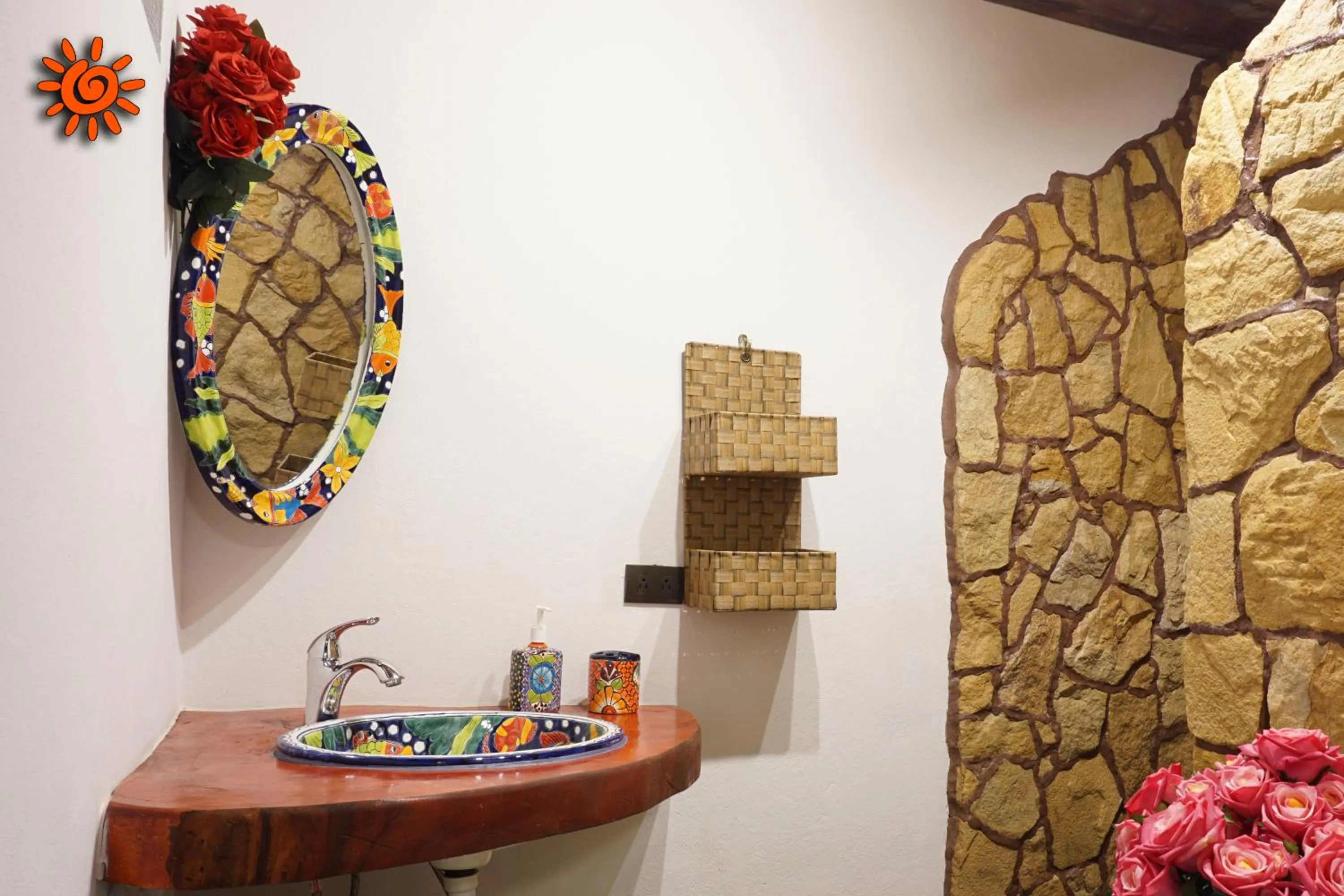 Bathroom in Locanda Samara Beach