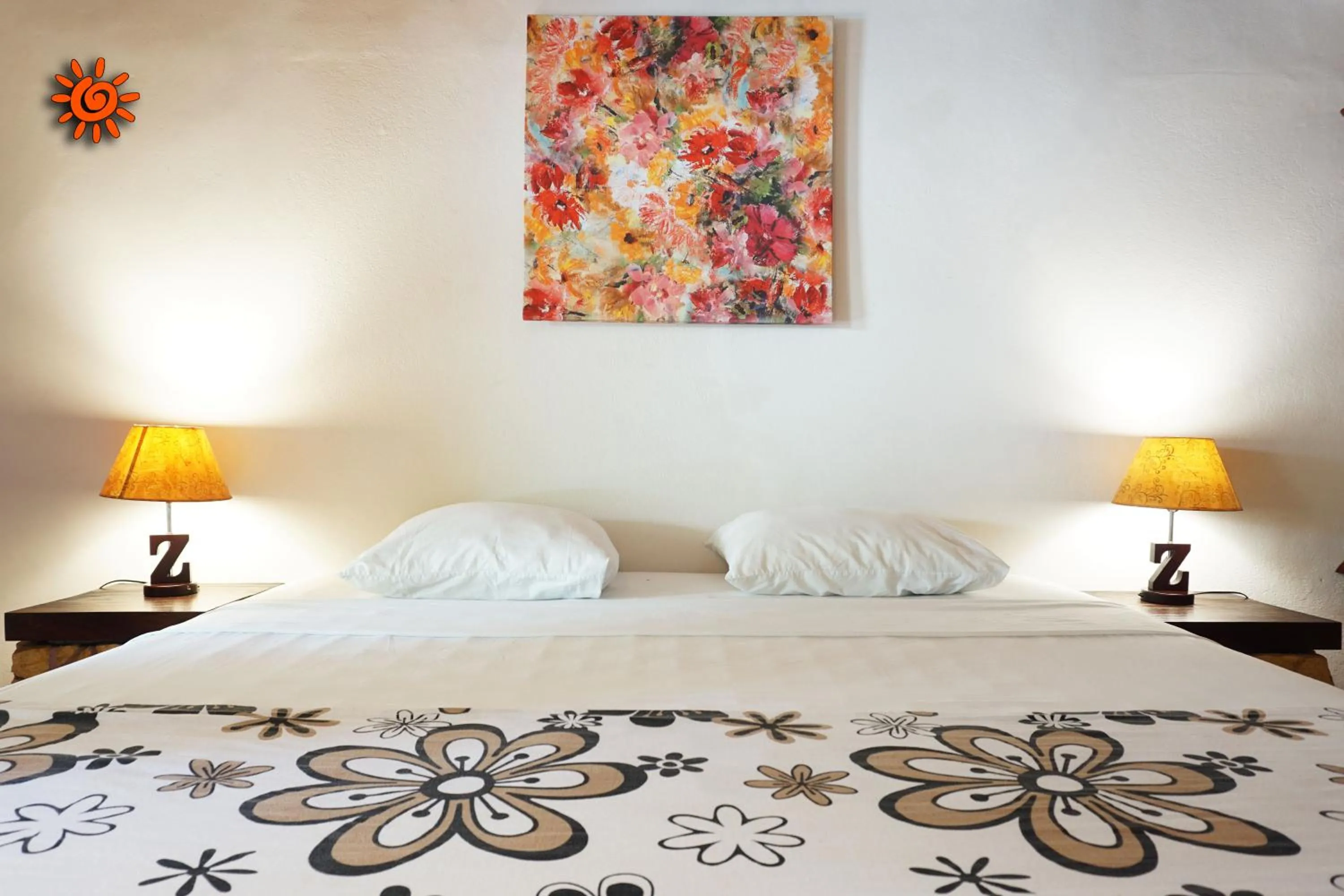 Bed in Locanda Samara Beach
