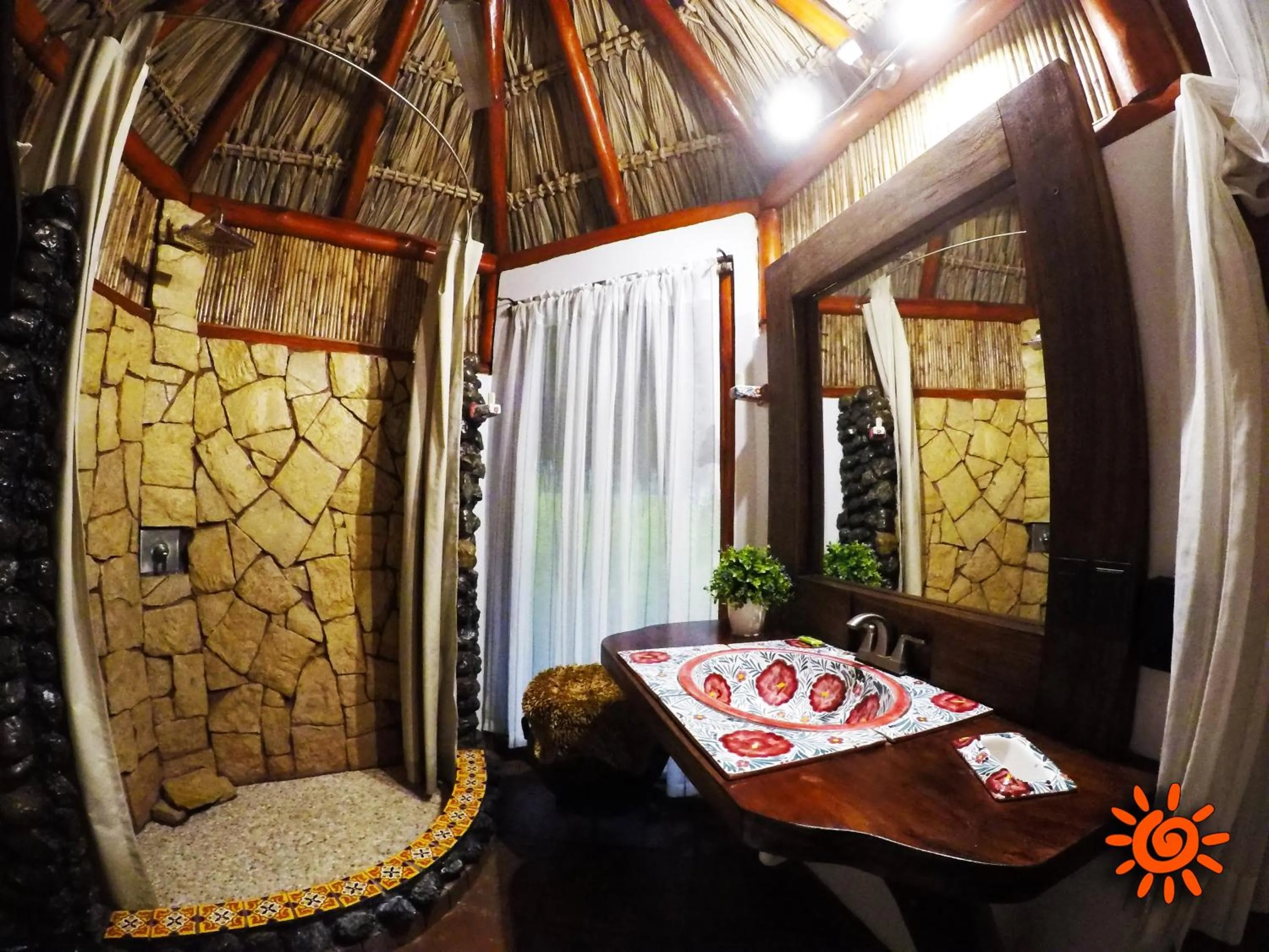 Bathroom in Locanda Samara Beach
