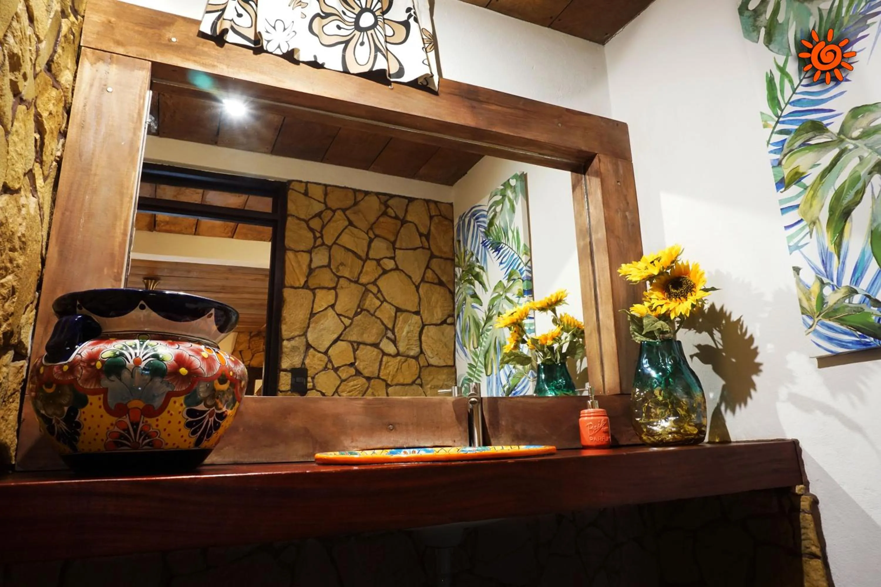 Bathroom in Locanda Samara Beach