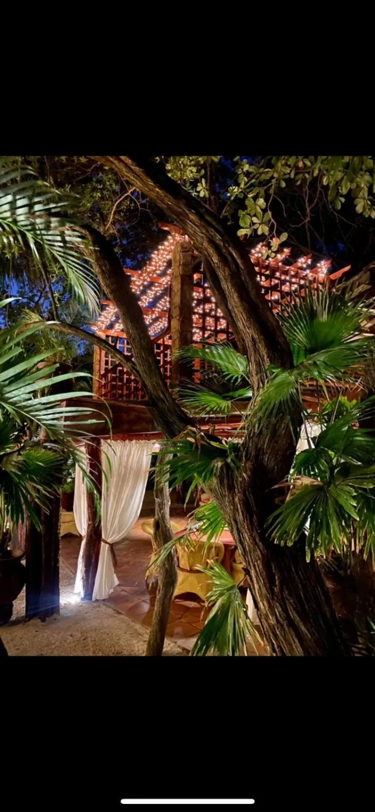 Patio in Locanda Samara Beach