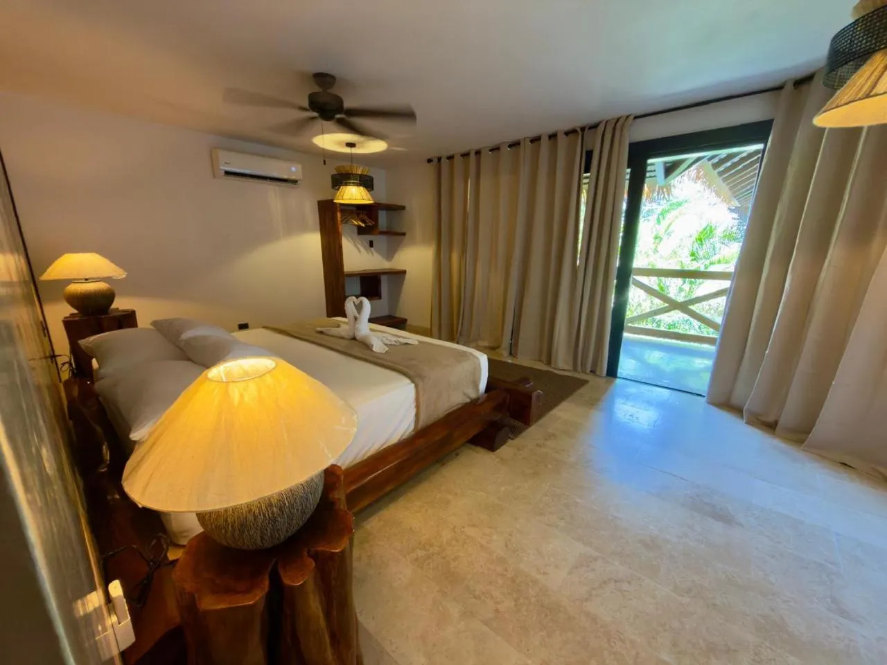 Bed in Locanda Samara Beach