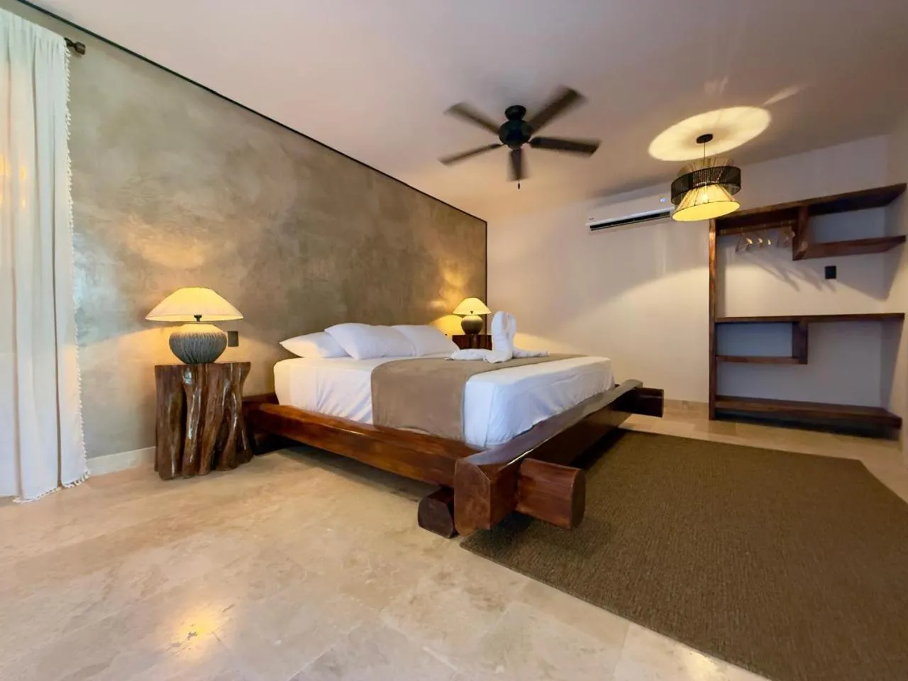 Bed in Locanda Samara Beach